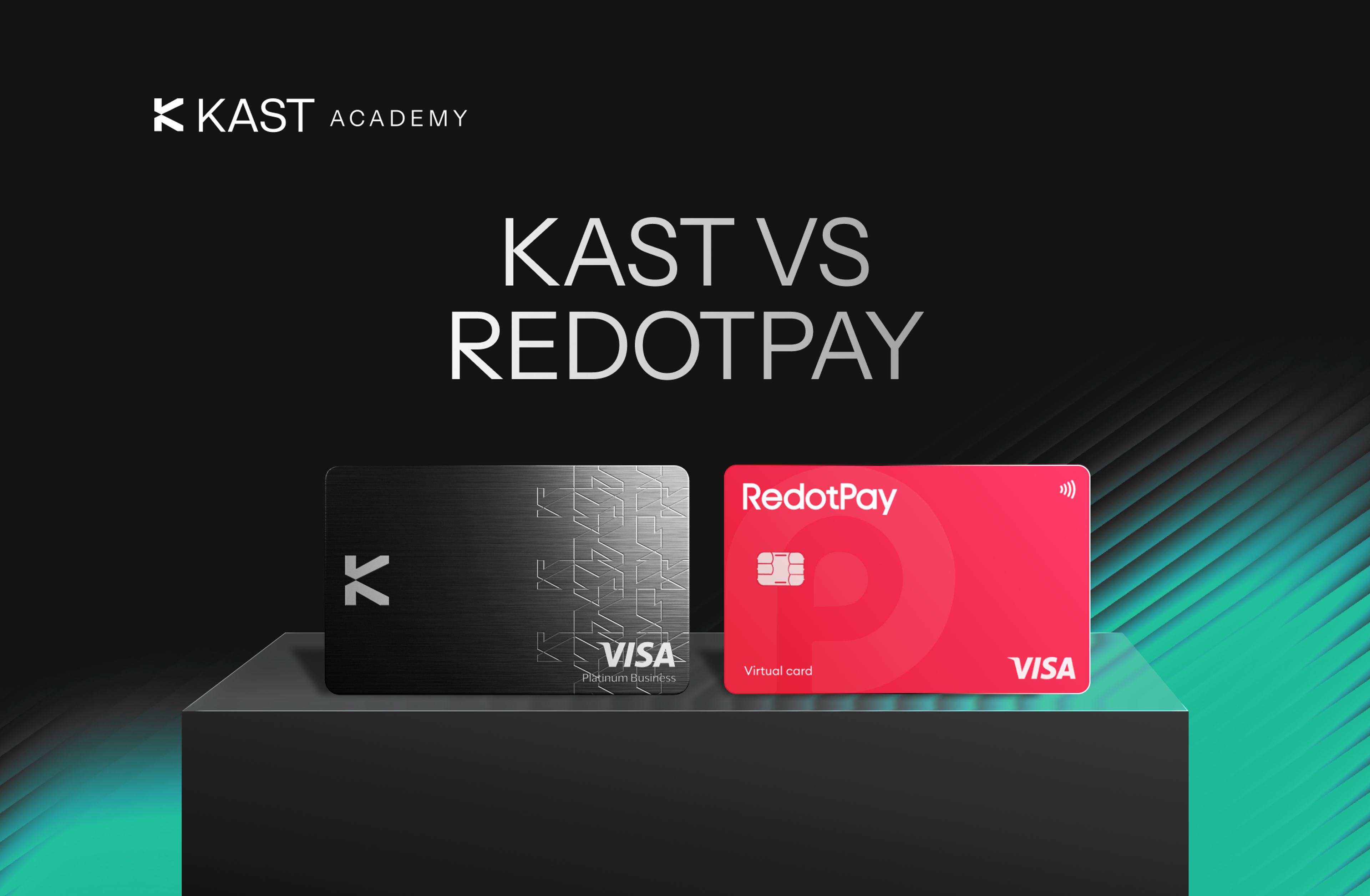 Featured illustration for “KAST vs RedotPay: Which Crypto Card Is Better for Everyday Spending?”