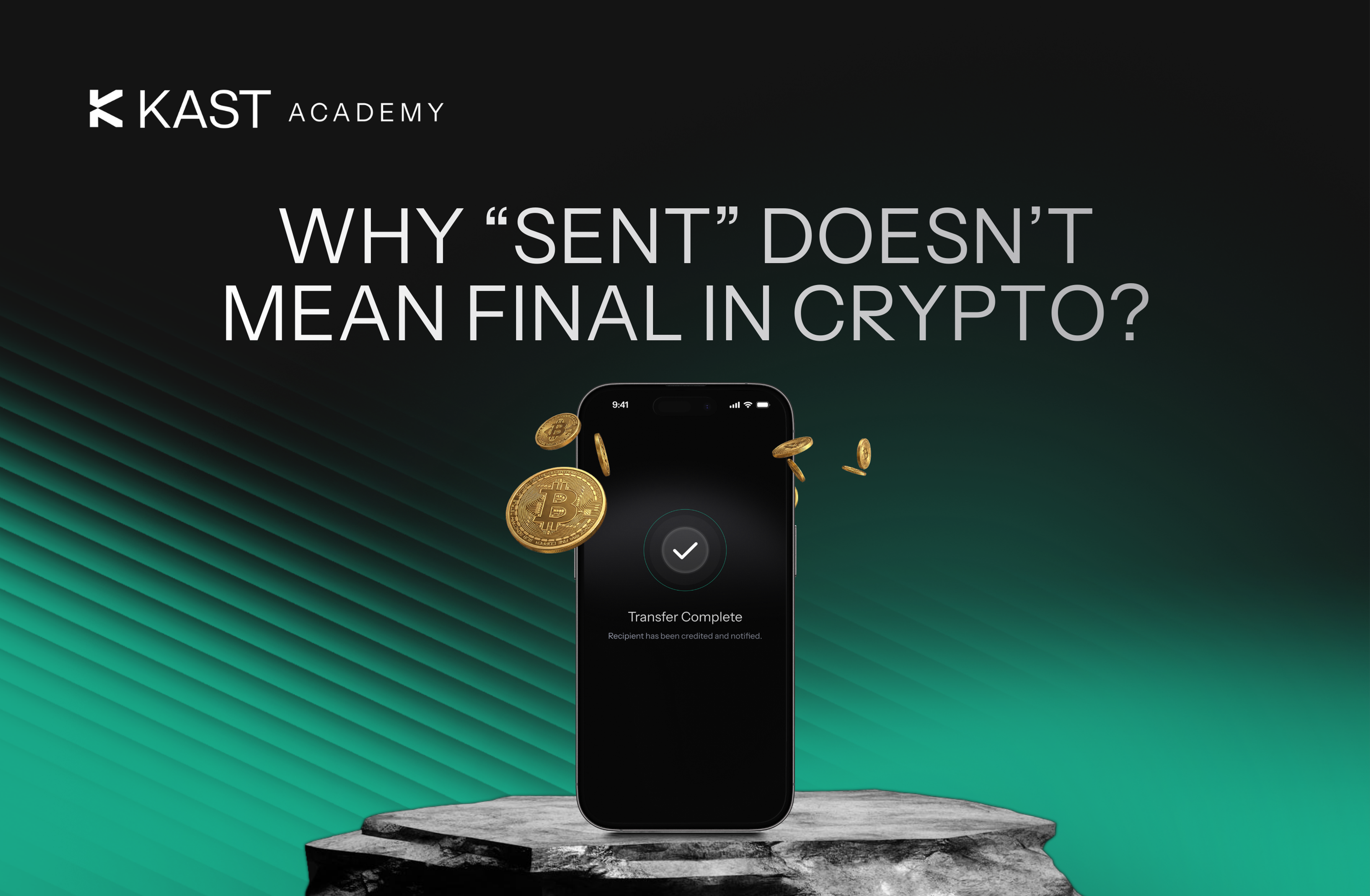 Featured illustration for “Blockchain Confirmations Guide: ‘Instant’ Payments Aren't Always Final”