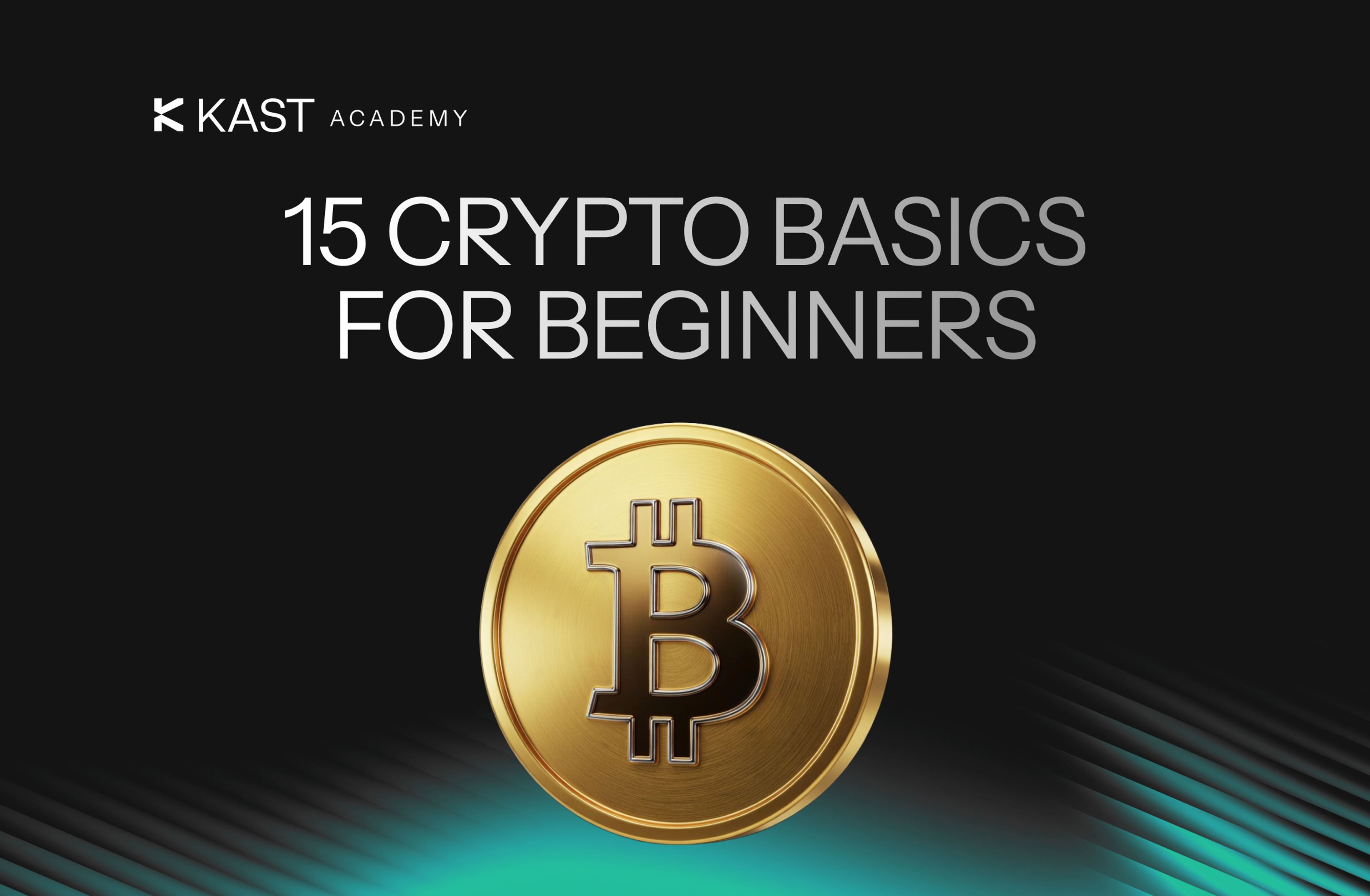 Featured illustration for “15 Crypto Basics Every Beginner Should Understand”