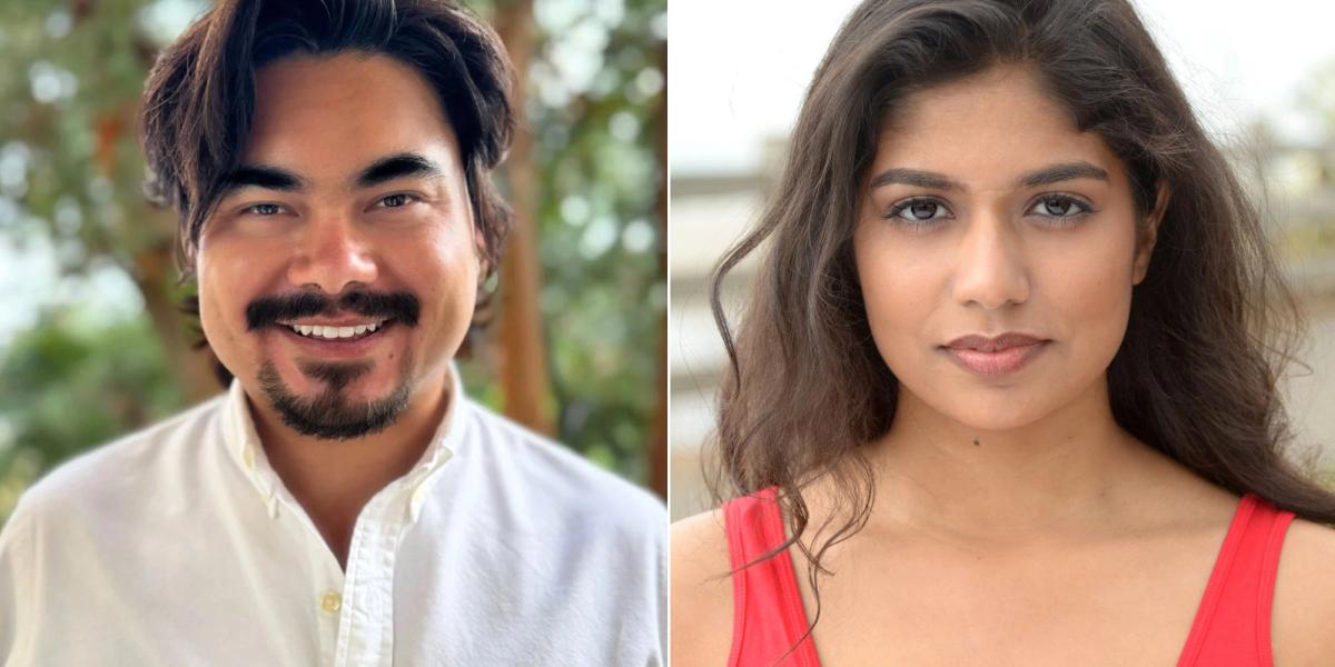 Headshots of Joshua Levy and Prathi Srinivasan