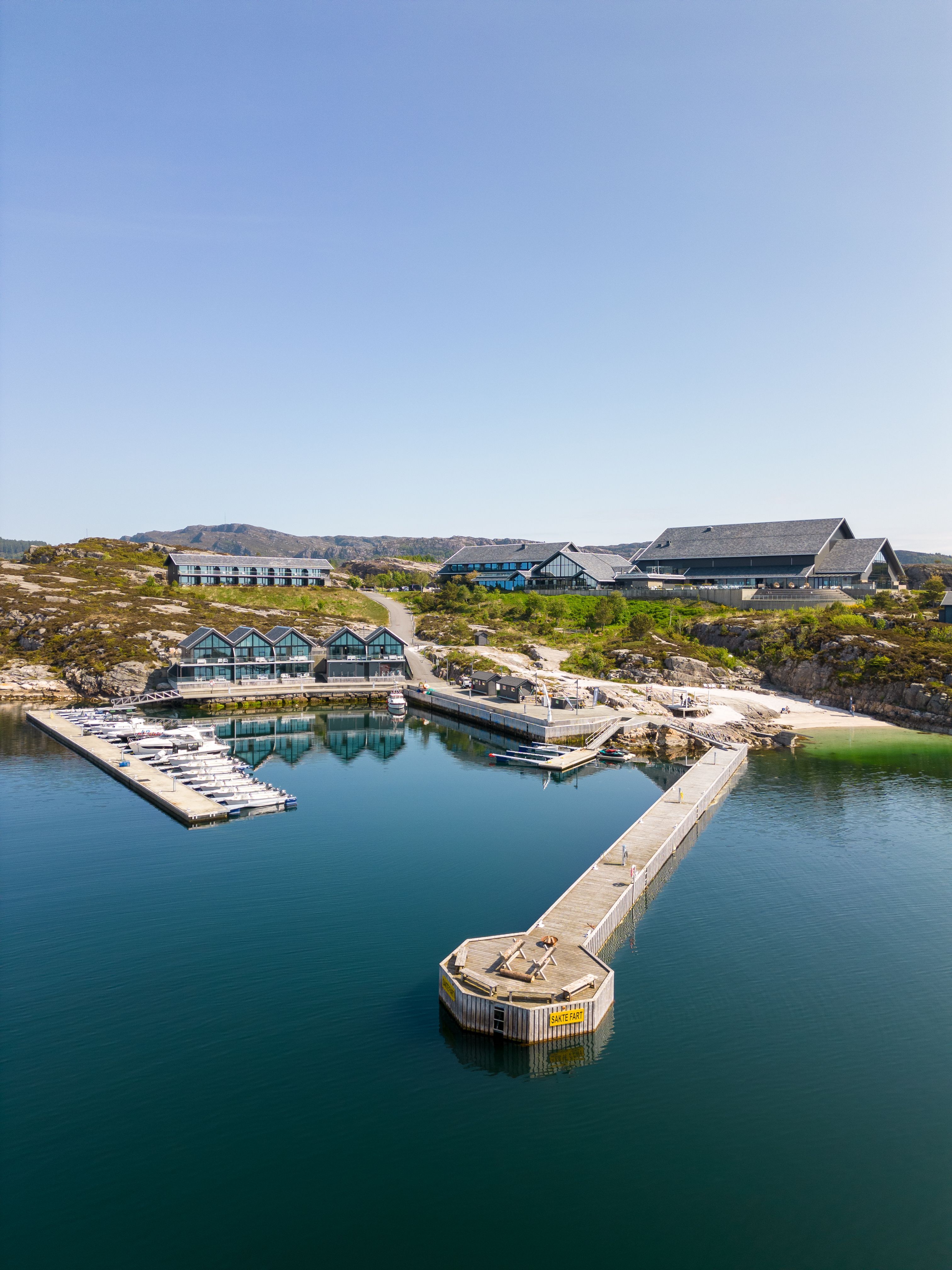 rorbuer på Panorama hotell utenfor bergen