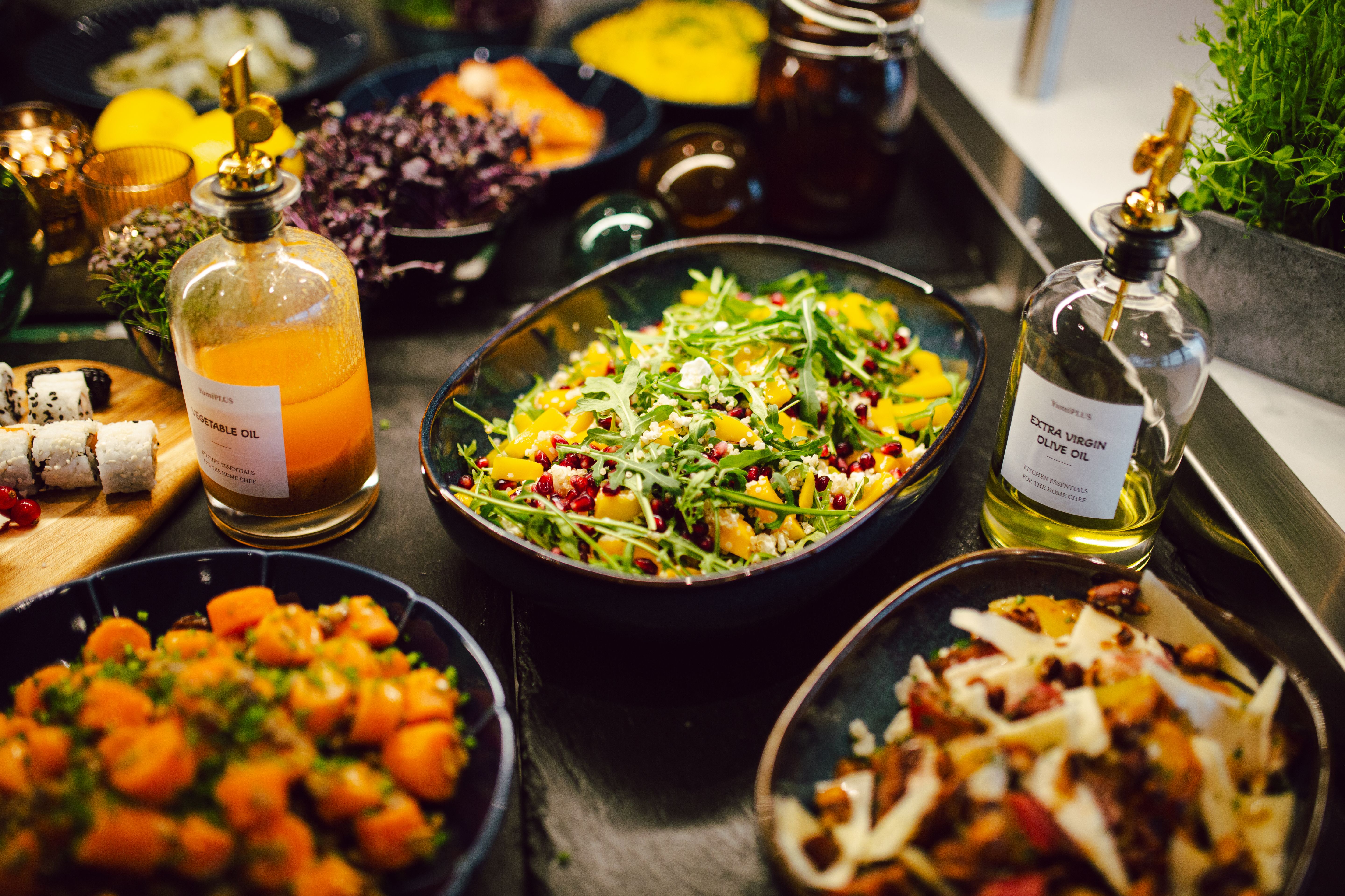 god mat og konferanse