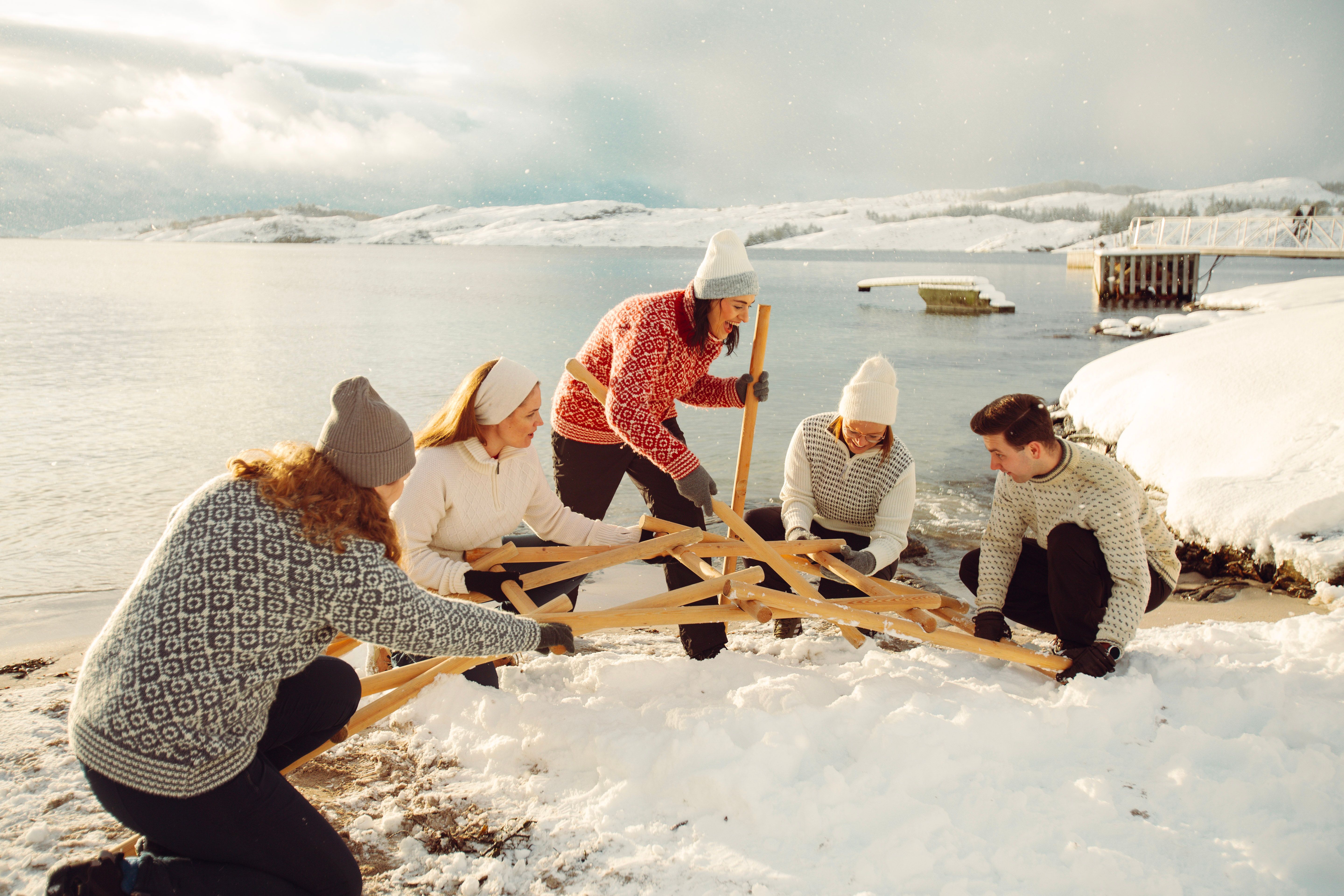 Group Activity by the Sea – Panorama Hotel