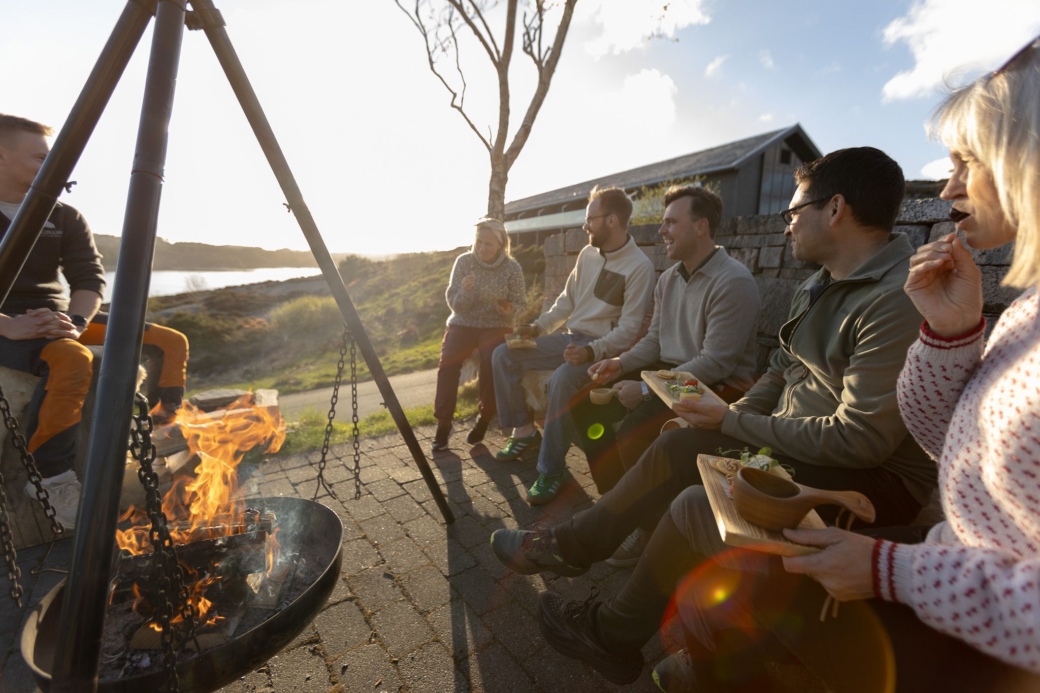 felles aktiviteter ute, camp panorama