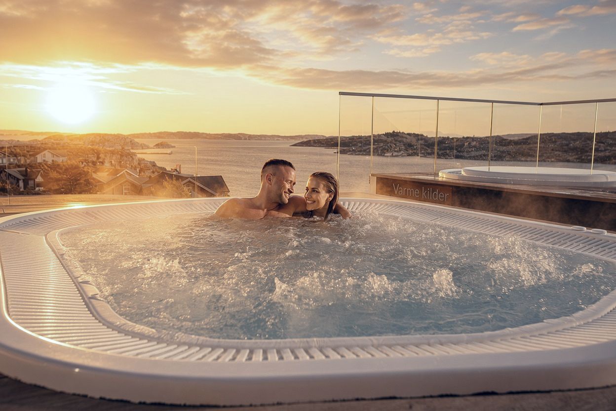 panorama spa, badstu, romantisk