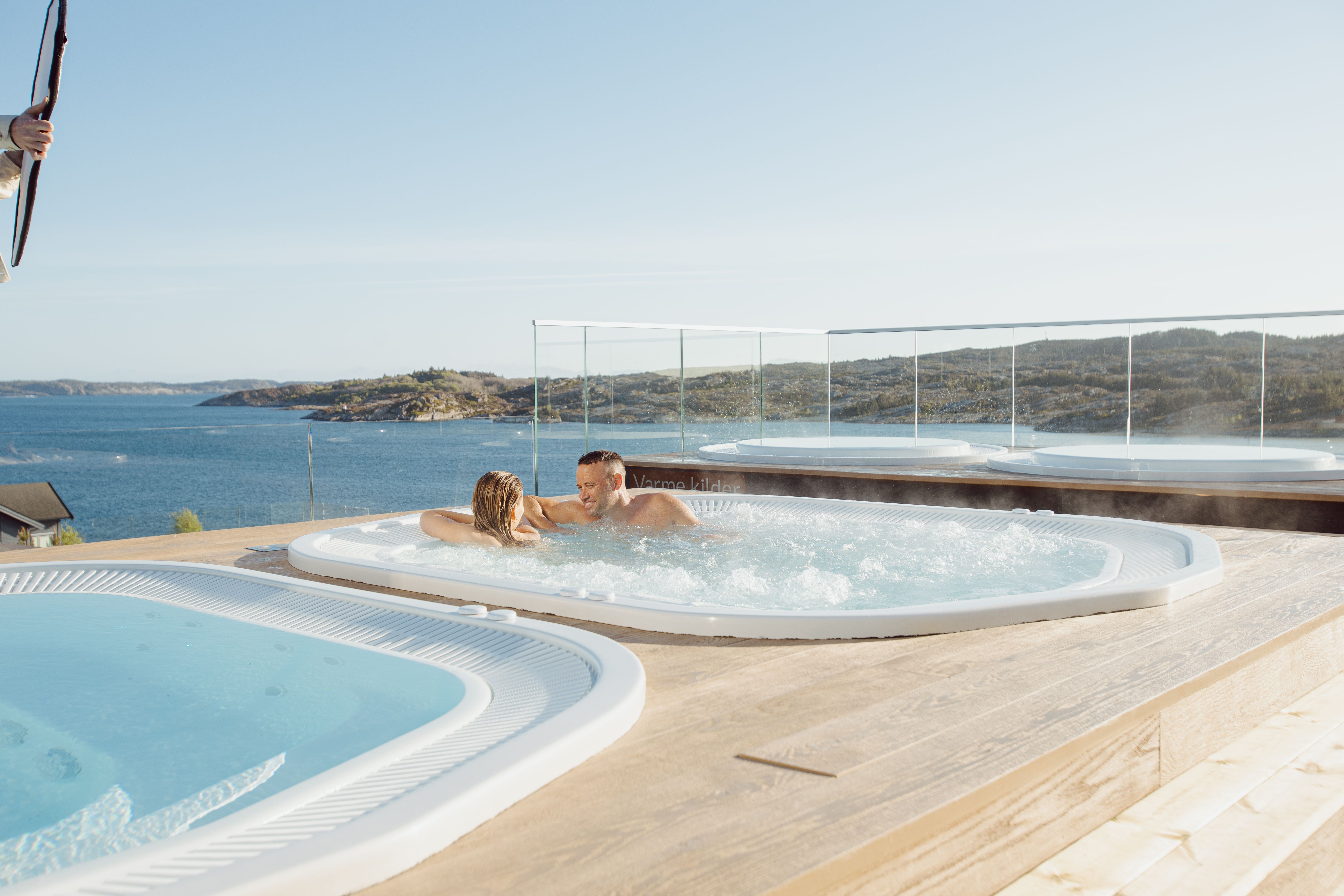 panorama spa, badstu, romantisk