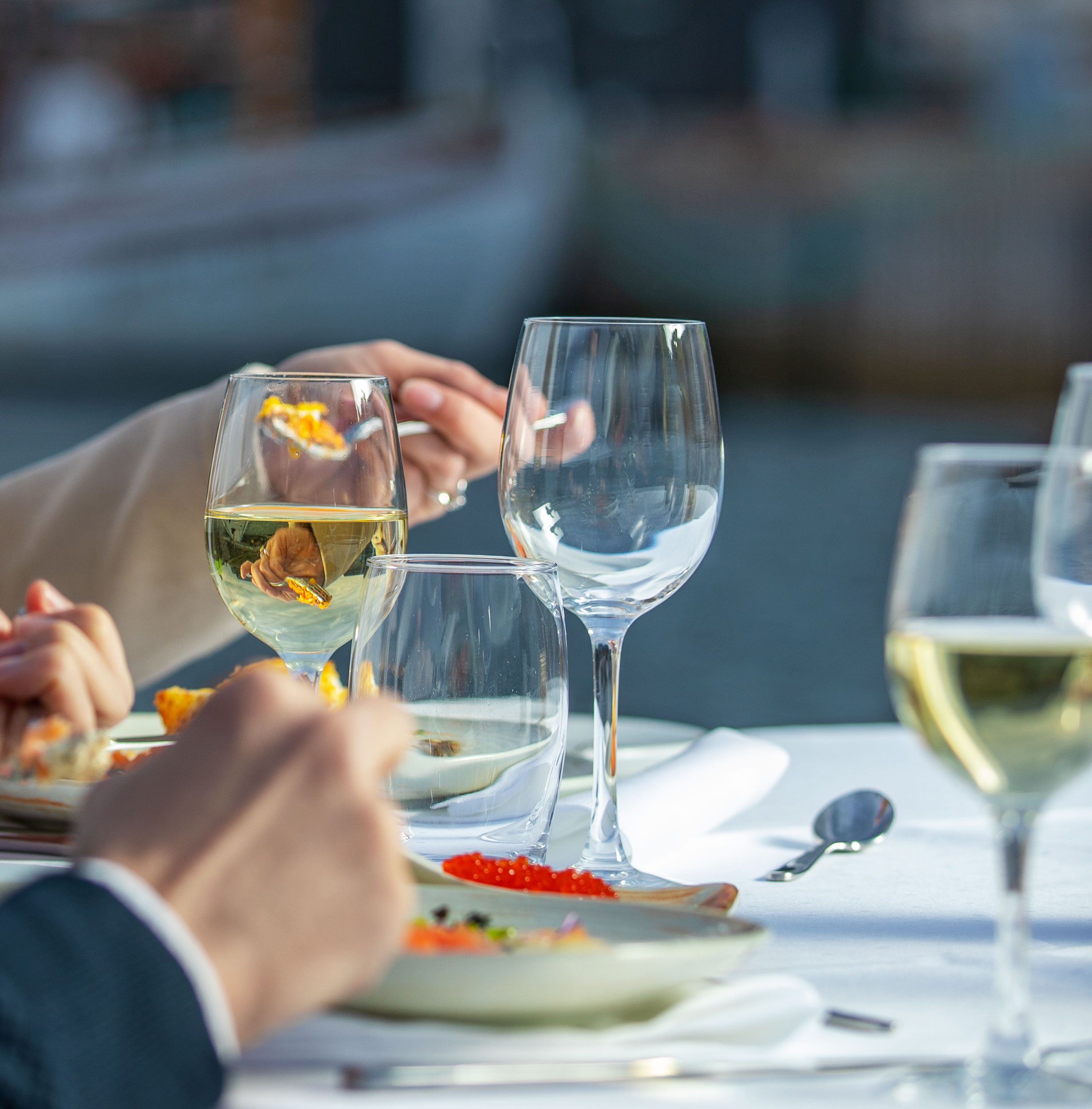 sommer, grill, selskap