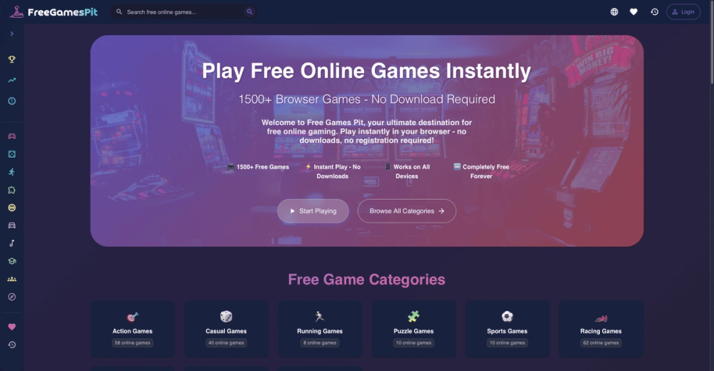 image of Free Games Pit