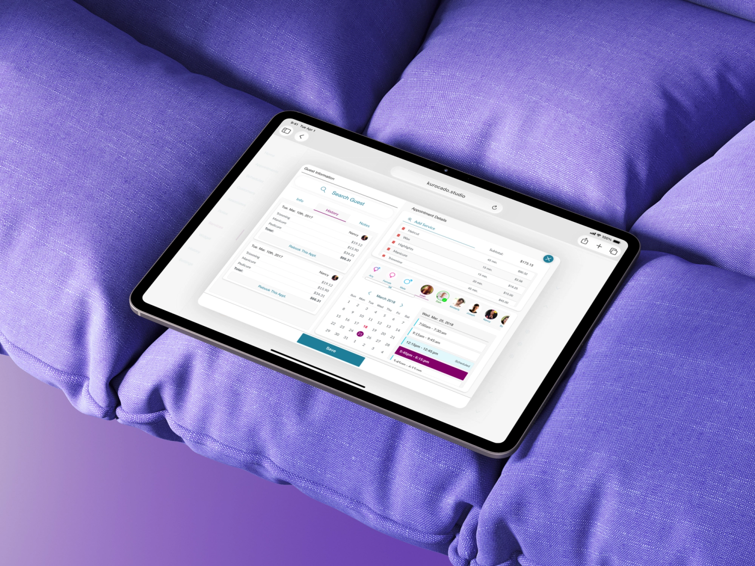 iPhone mockup spoton discovery