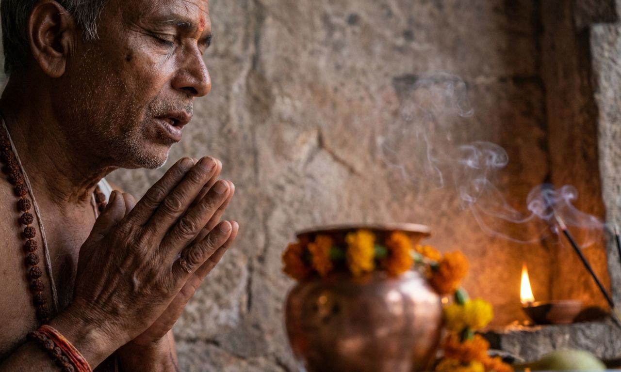 Om Vishnuve Namah - Why a Shiva Ceremony Closes With Vishnu's Name Three Times