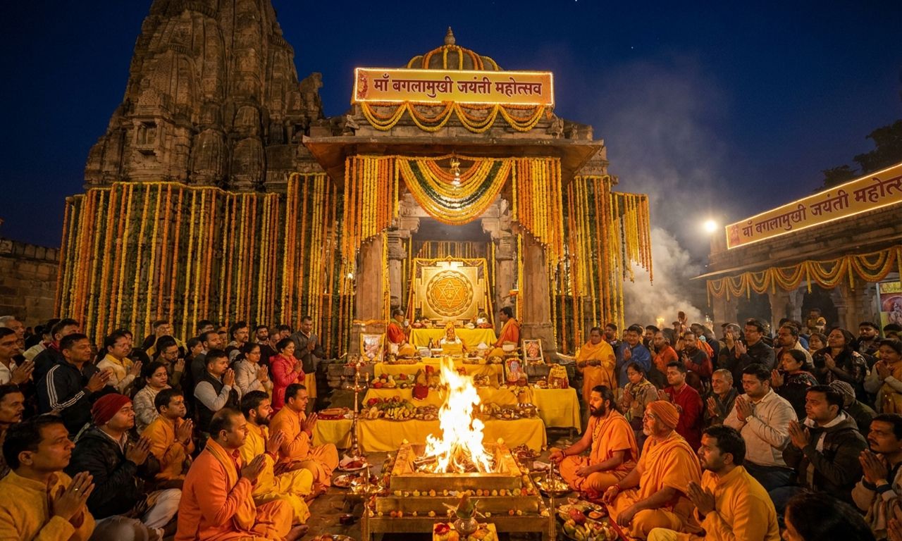 Why Baglamukhi Jayanti Carries More Potency Than Any Other Day for This Puja - SiddhiStar Narwar Dham Parampara