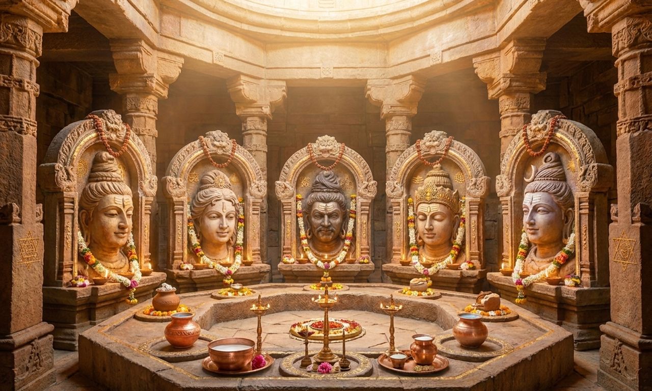 The Ashta Murti - SiddhiStar Narwar Dham Parampara