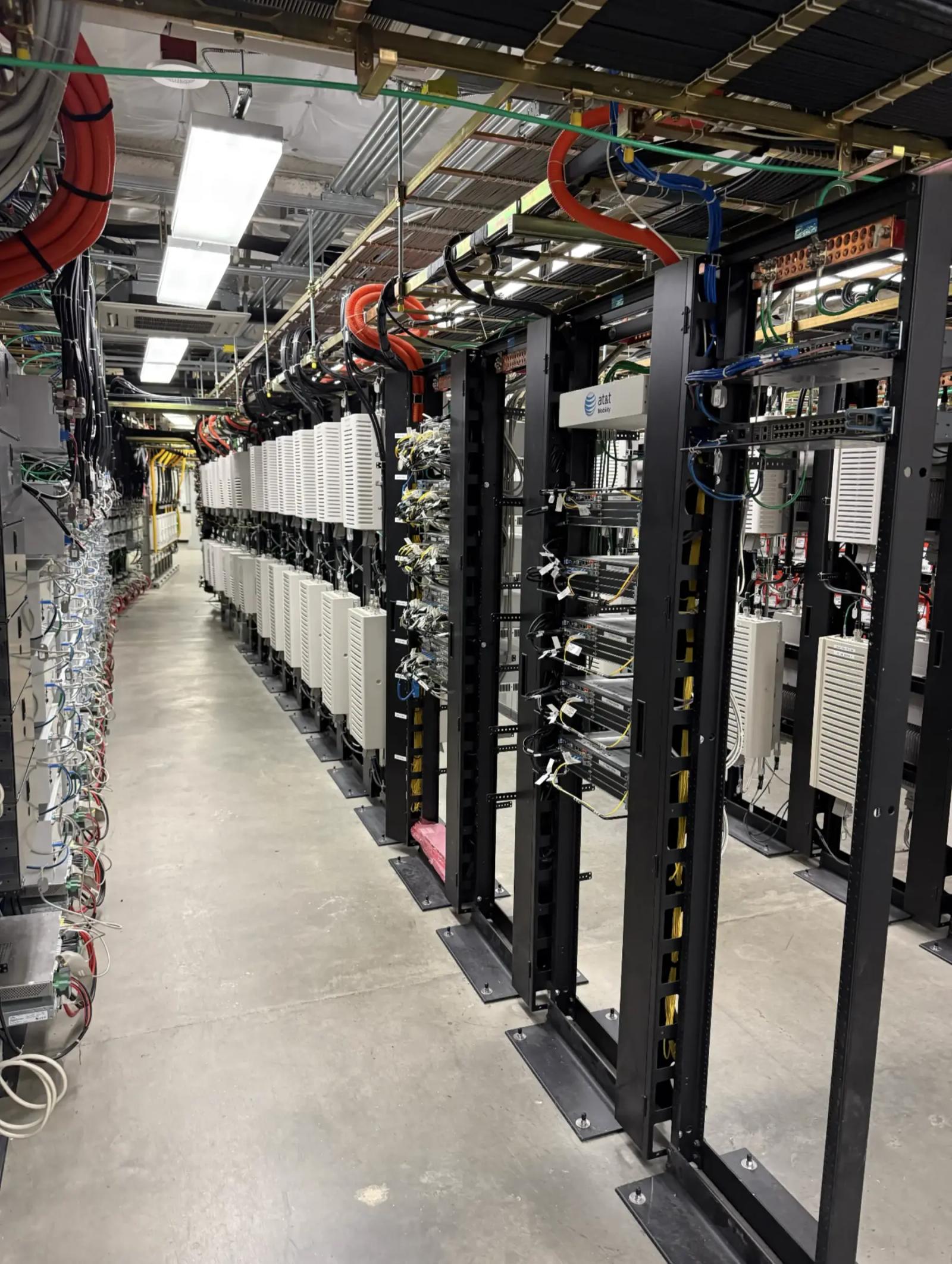 Active DAS setup at Husky Stadium at the University of Washington