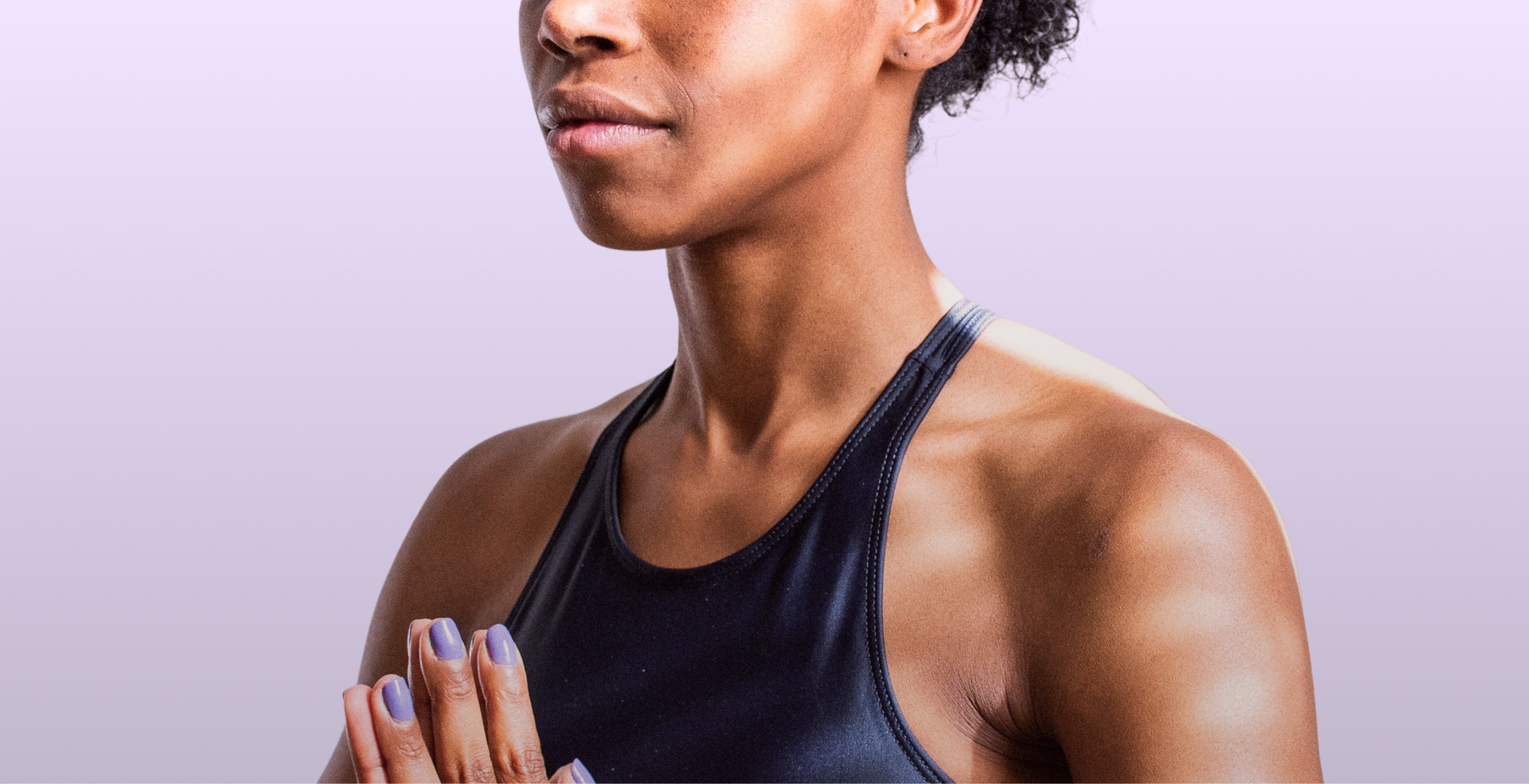 Yoga teacher using Momoyoga platform for studio management.
