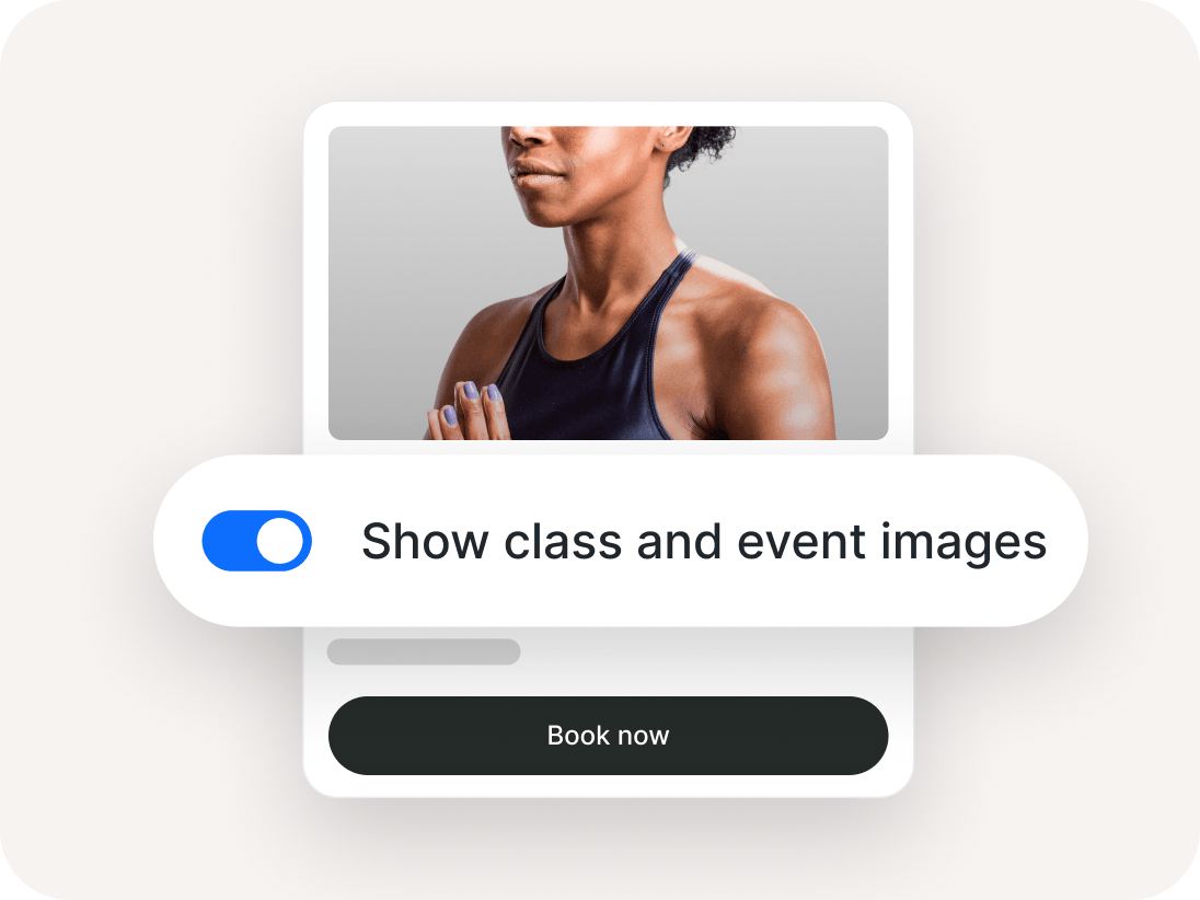 show class and event images button over product card