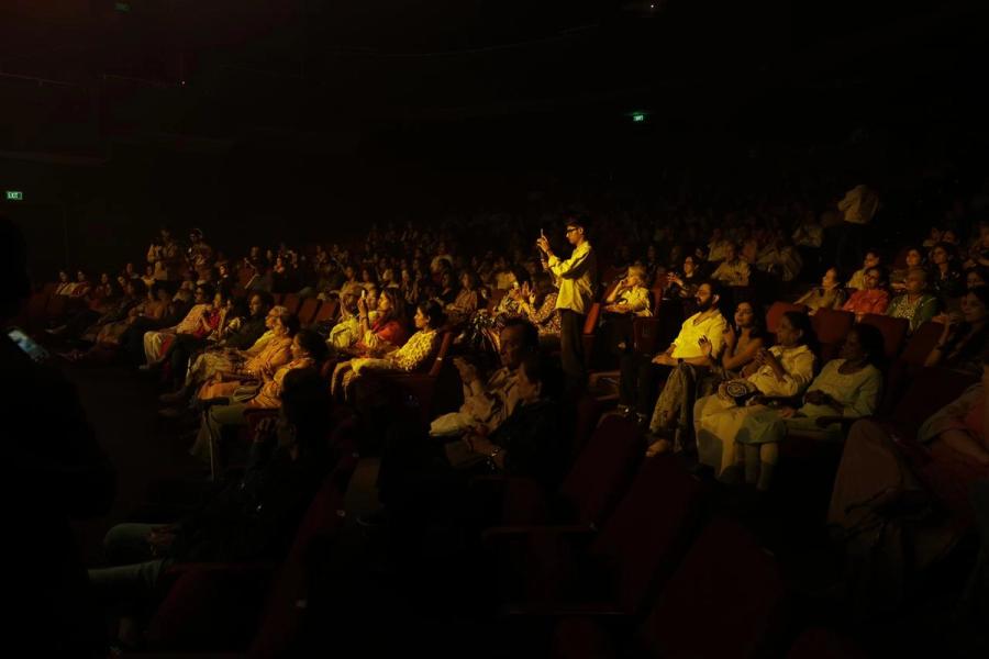 Anhad's First Event Crowd