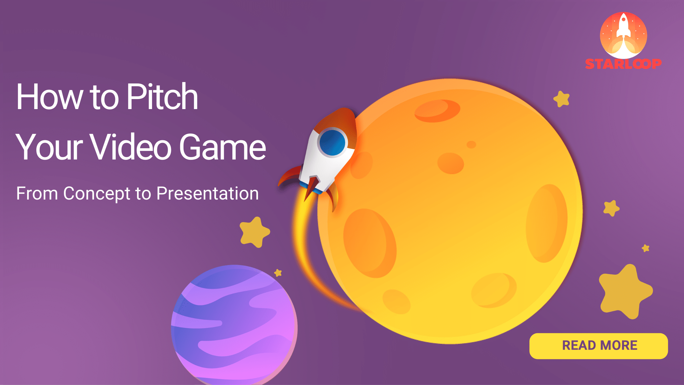 PITCH A VIDEO GAME main banner