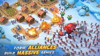 Fieldrunners Attack form alliances and build massive armies