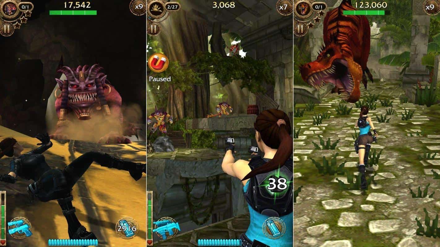 Por qué la historia es importante en los juegos para móvil 2 Lara Croft Relic Run mobile game