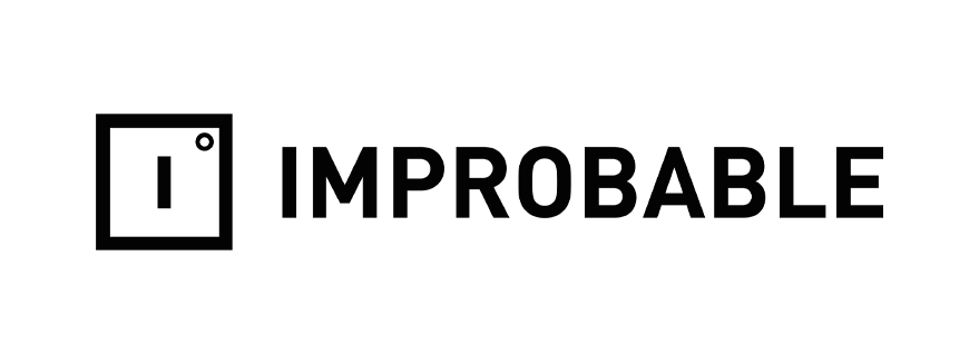 Improbable logo Black