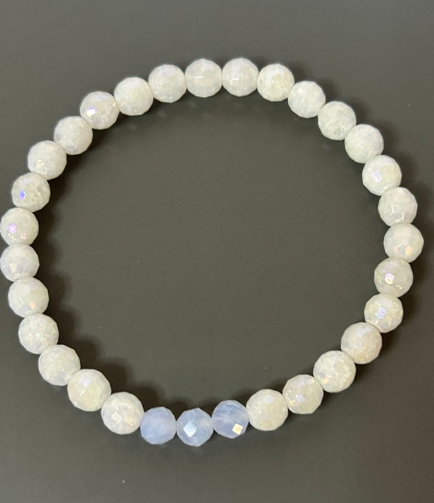Moonstone and Agate Bracelet