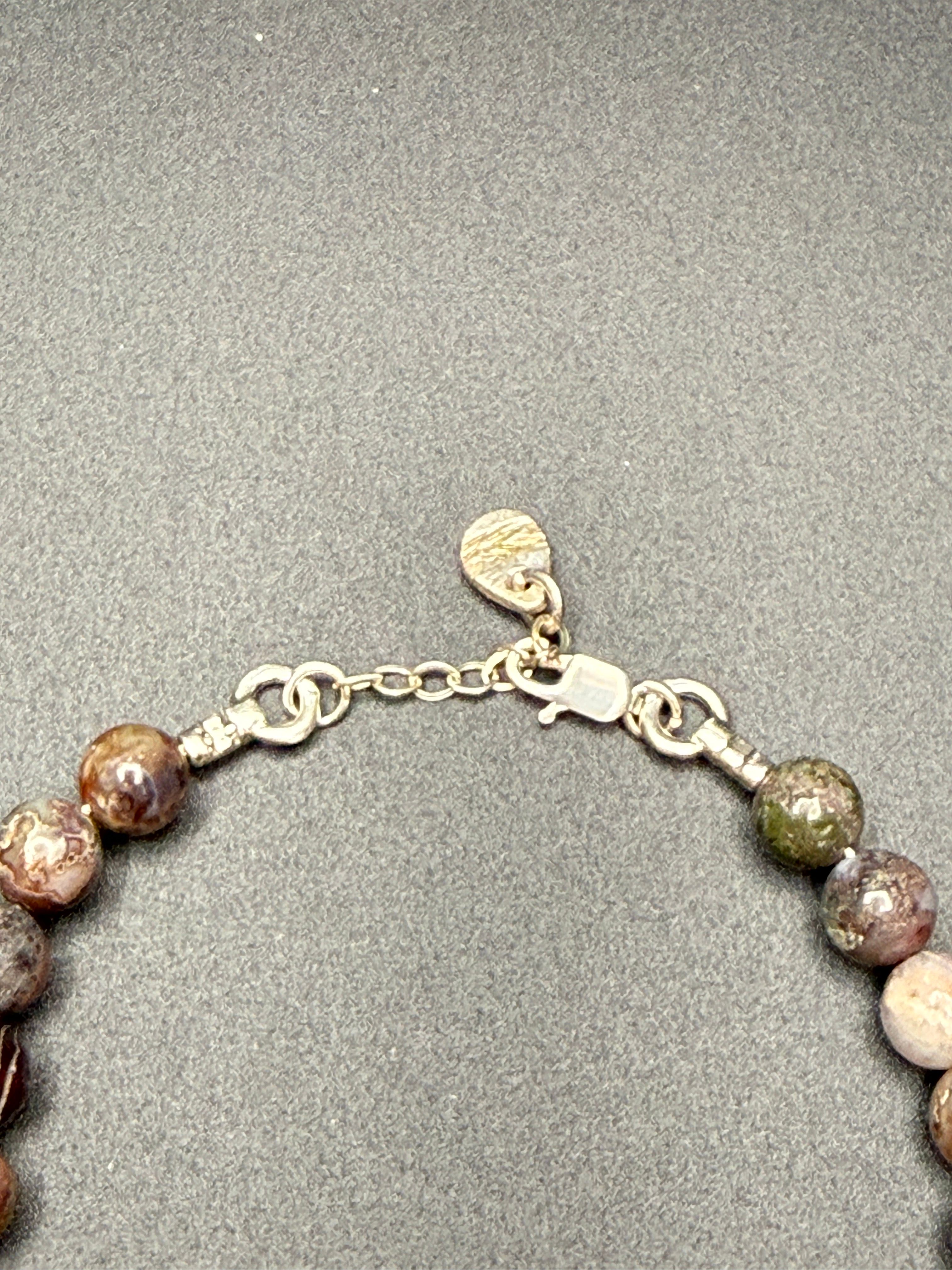 Red Lightning Agate Bracelet — view 3