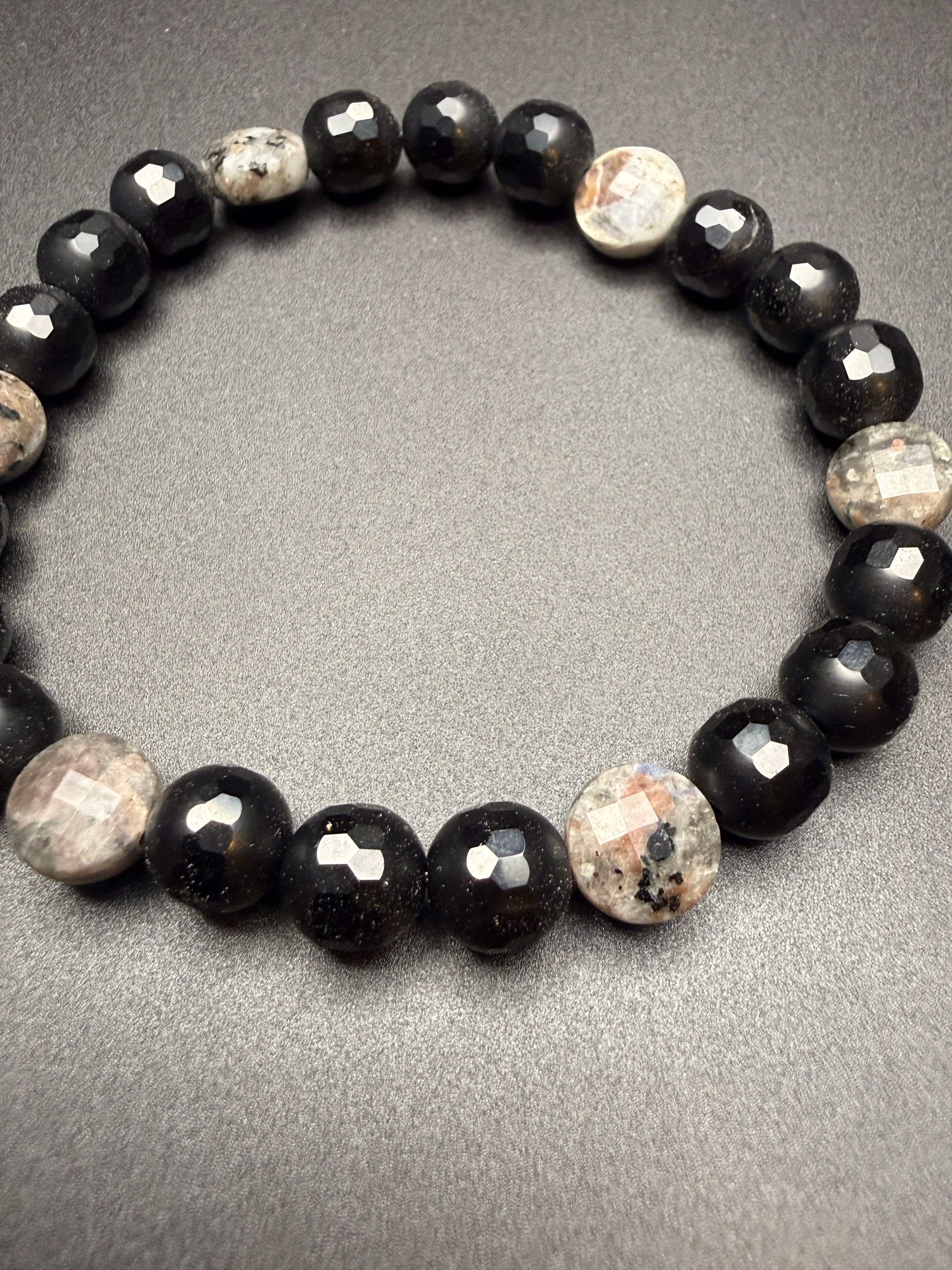 Onyx Yooperlite Bracelet — view 4