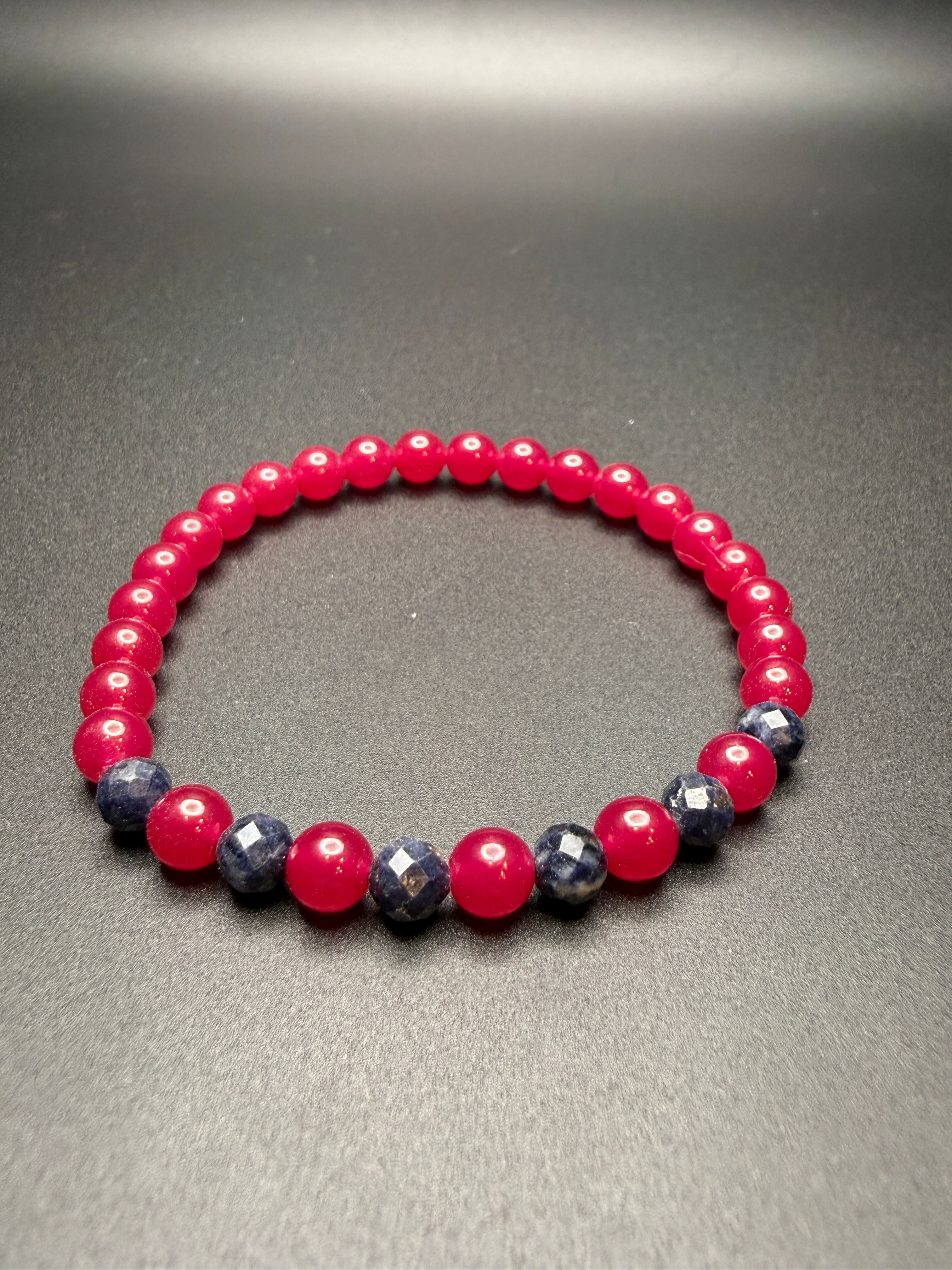 Ruby Sapphire Bracelet — view 2