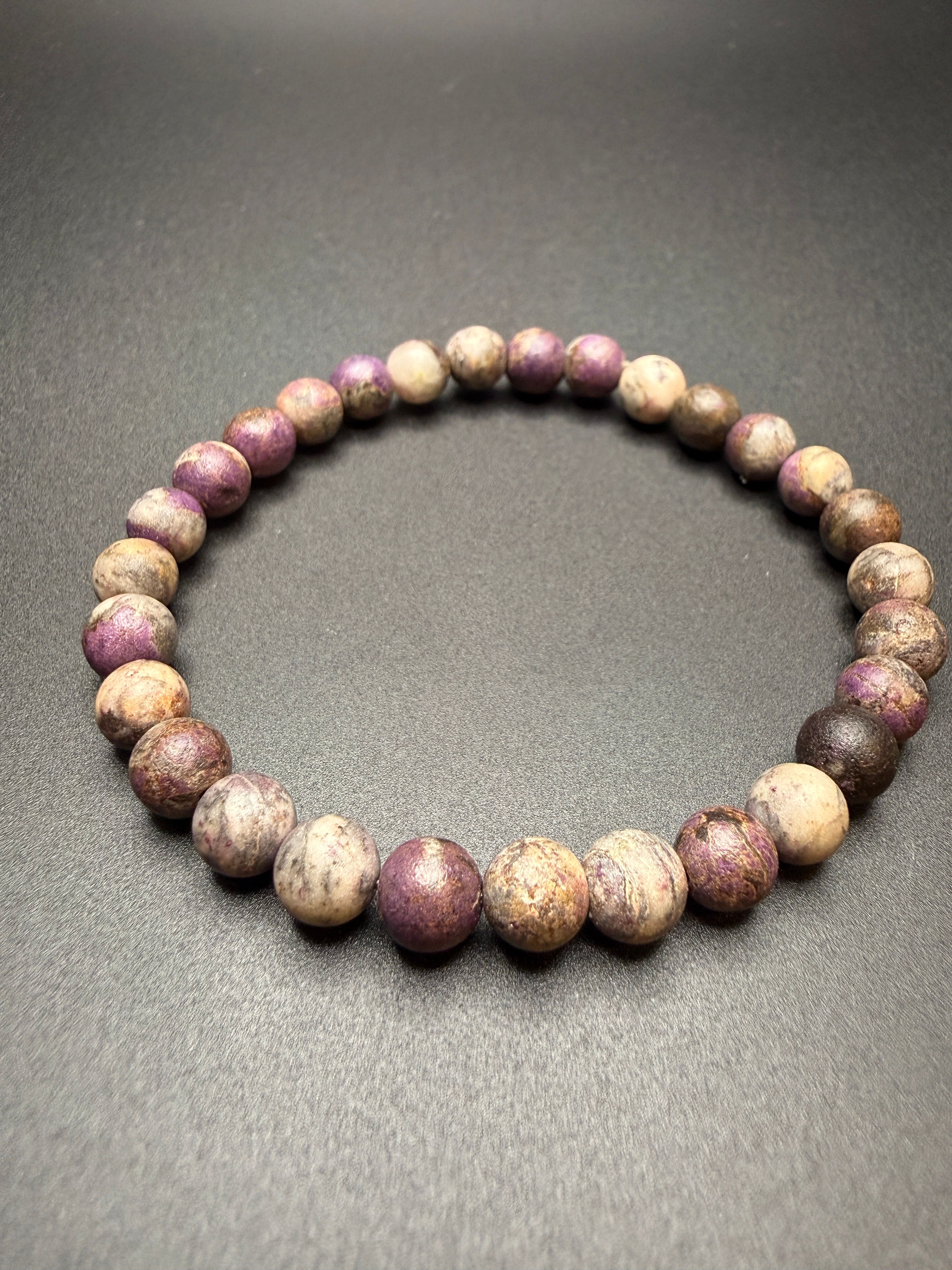 Stichtite Swirl Bracelet — view 4