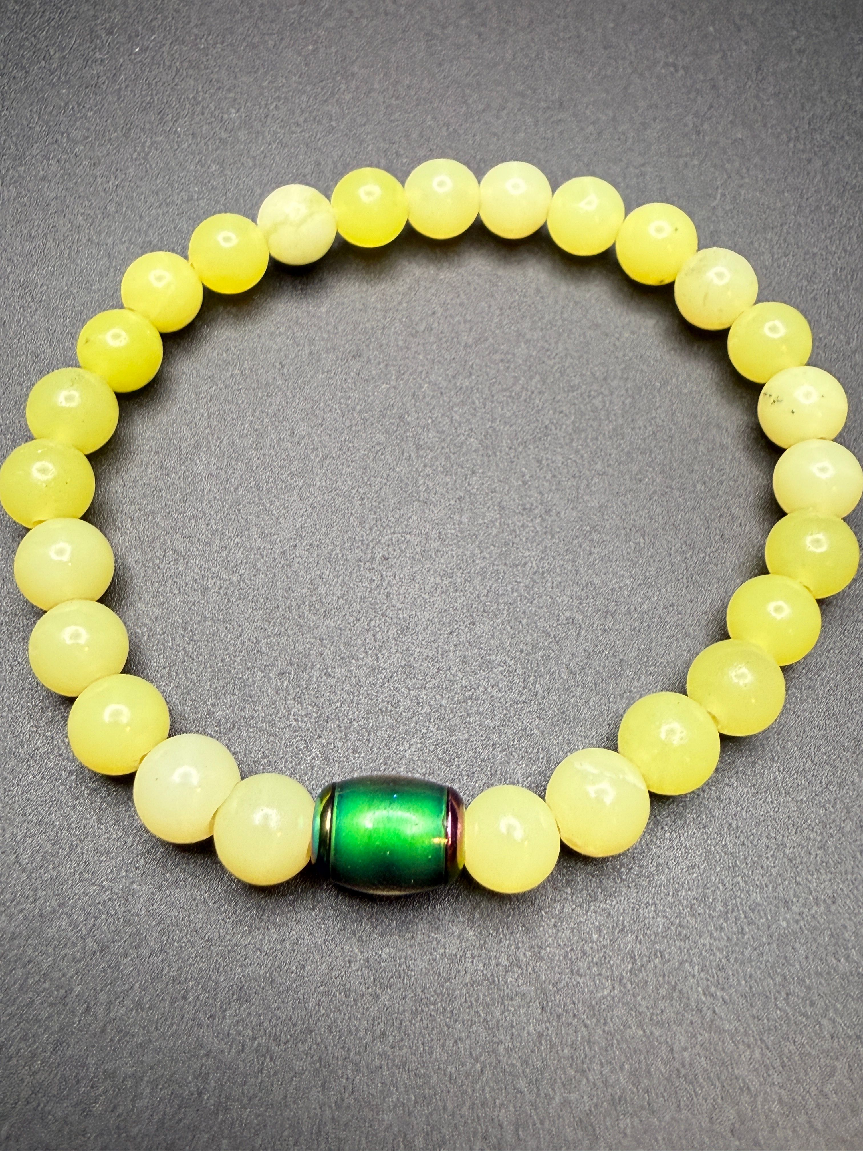 Lemon Jade Mood Bracelet — view 5