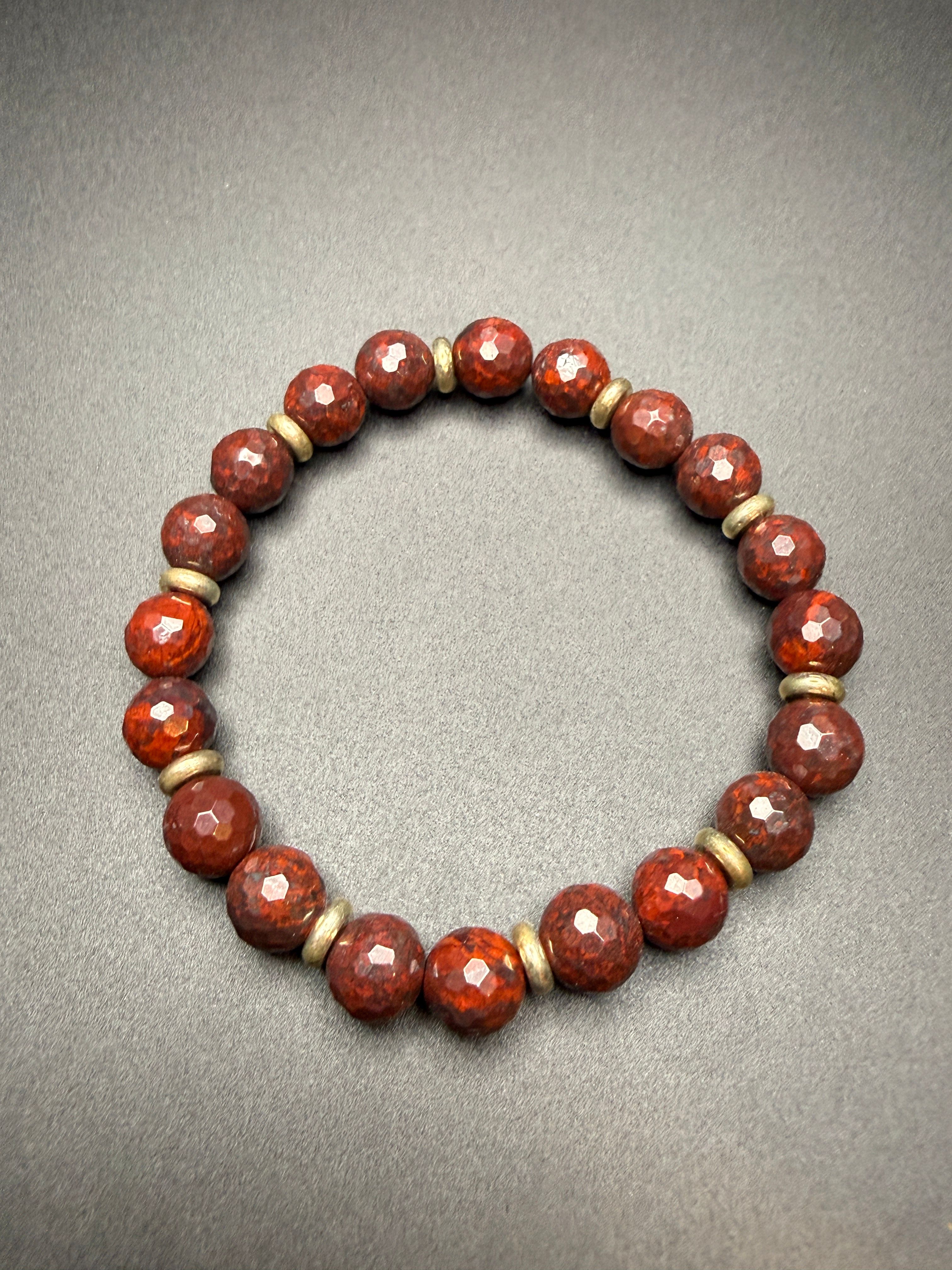 Apple Jasper Bracelet — view 2