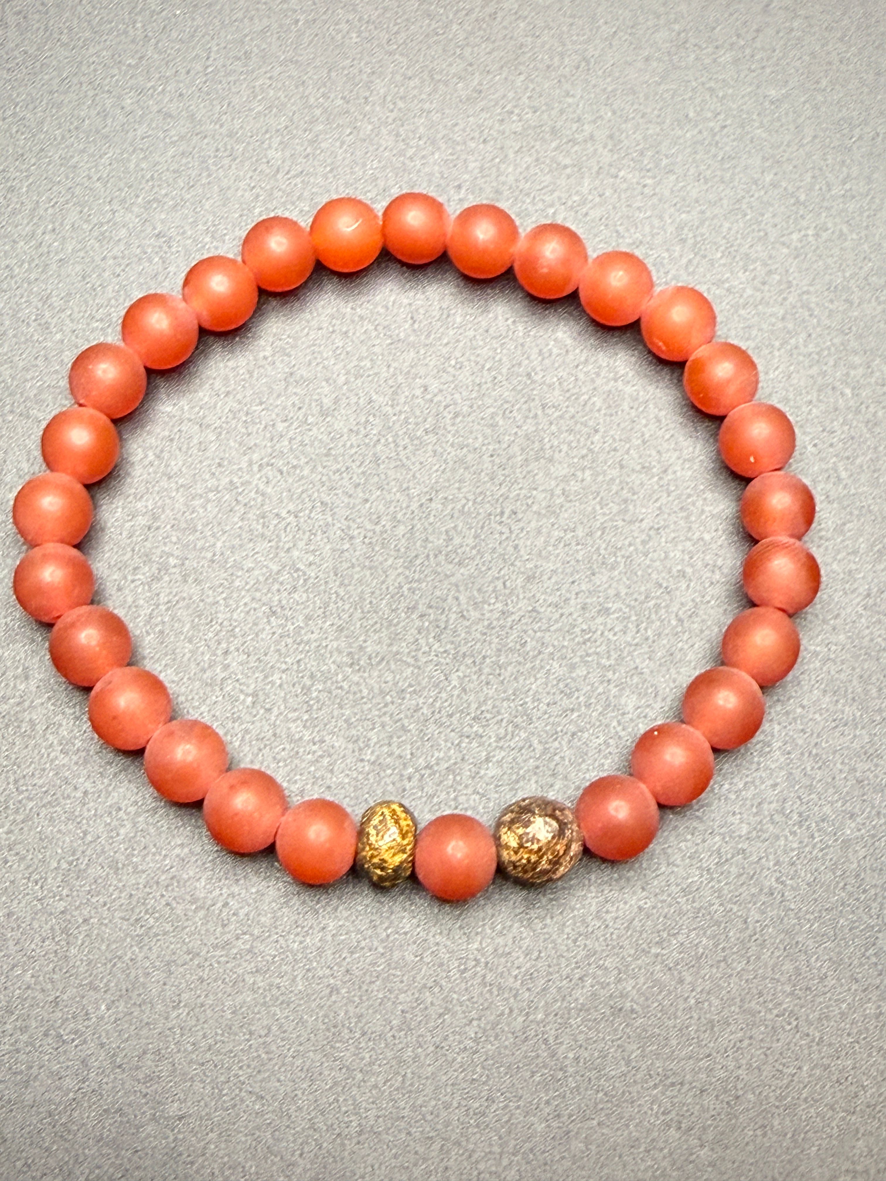 Carnelian Bronzite Bracelet — view 2