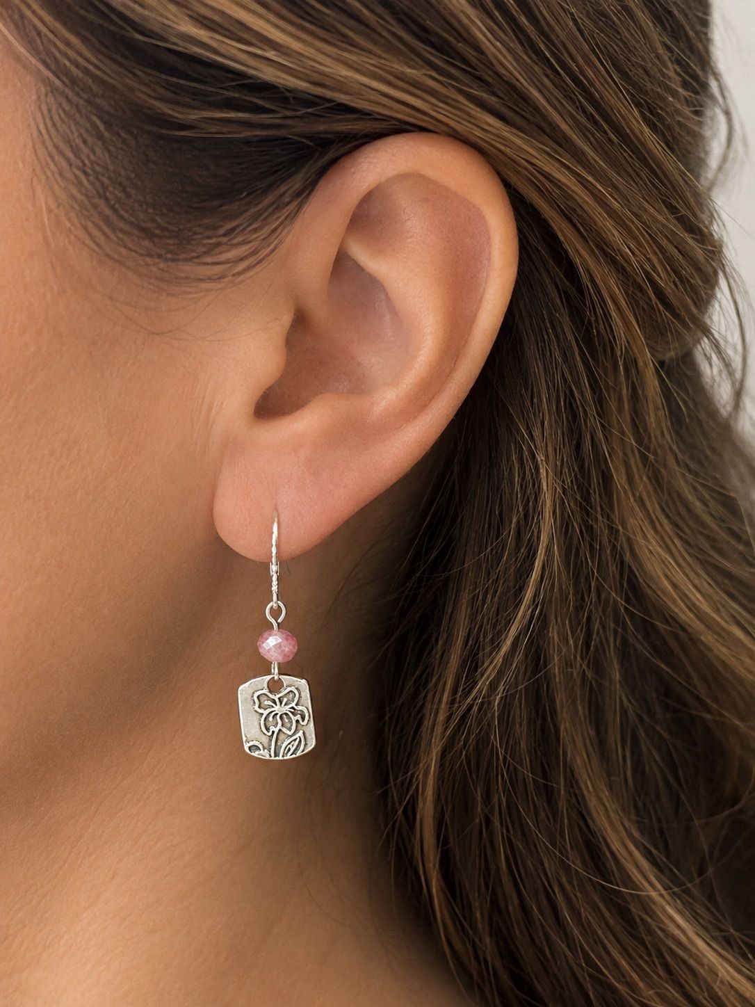 Wildfower Tourmaline Earrings-view 2