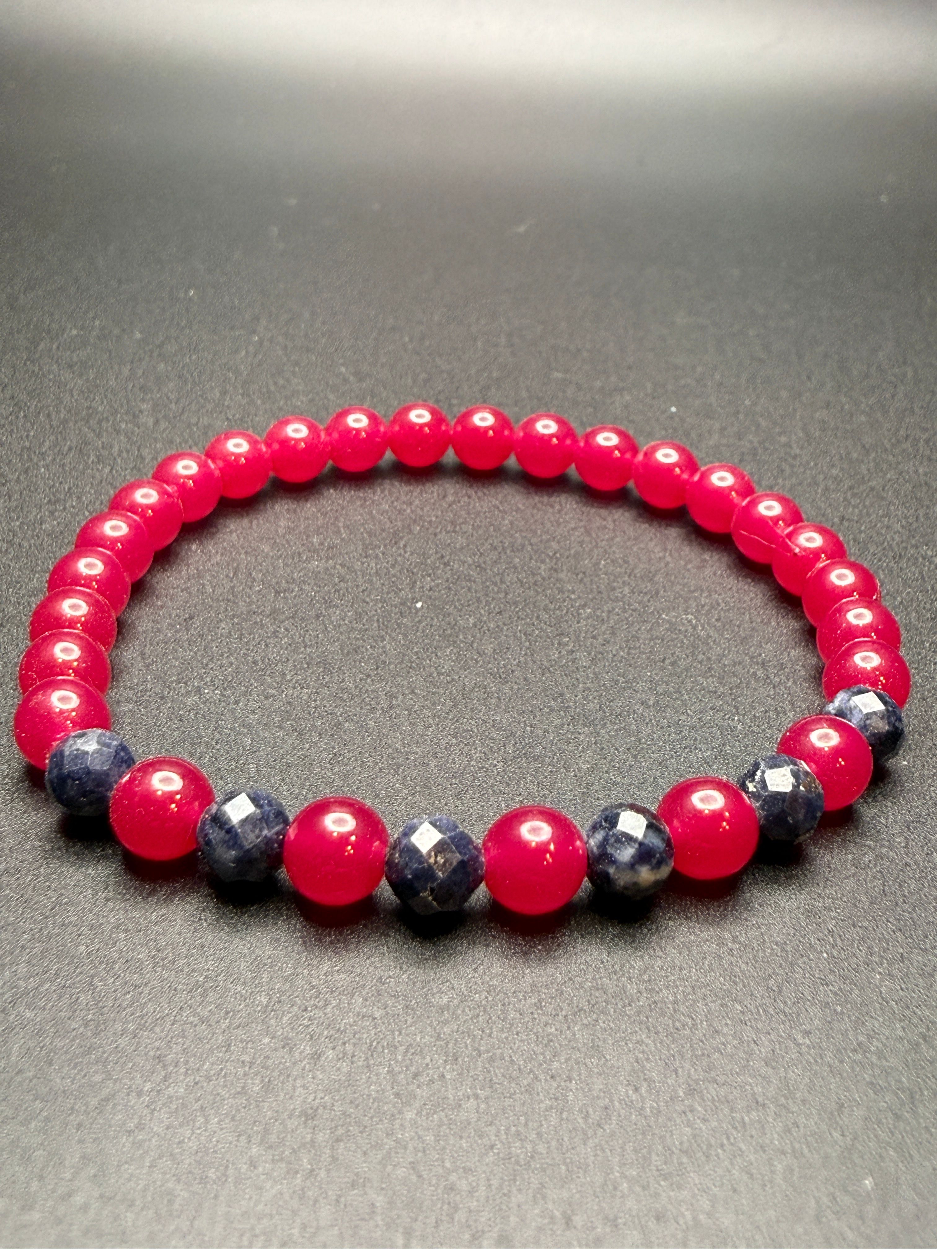 Ruby Sapphire Bracelet