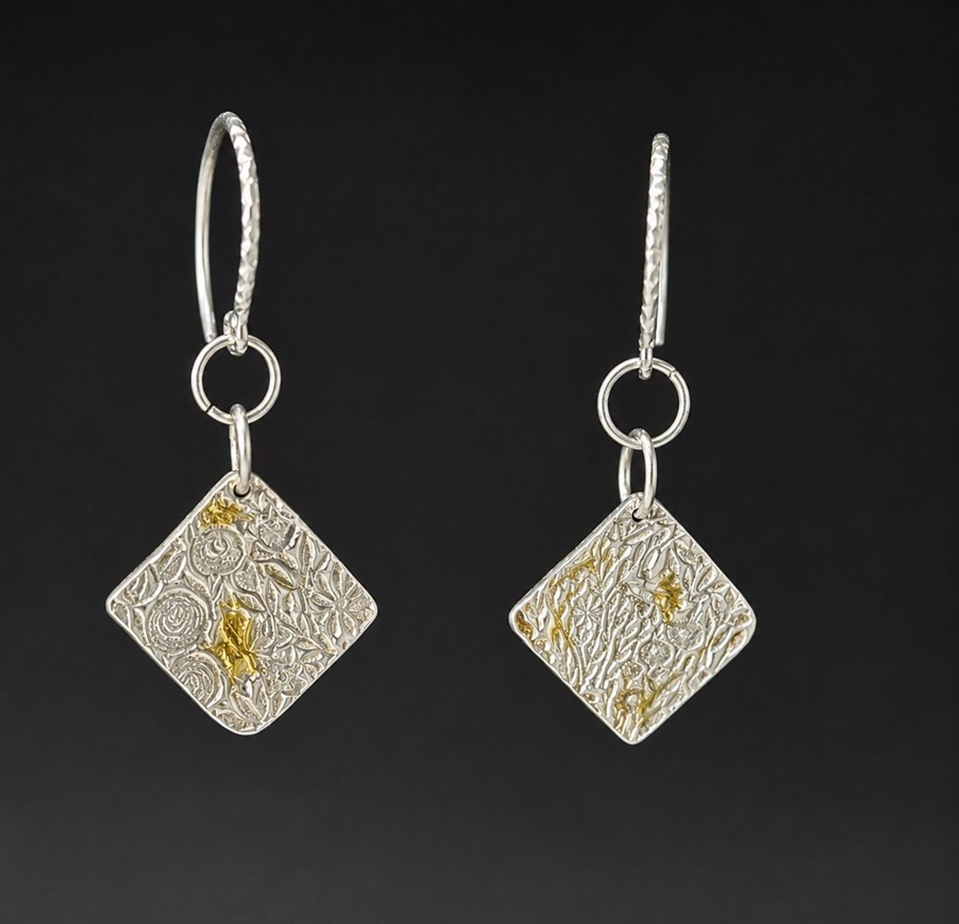 Silver Garden Earrings