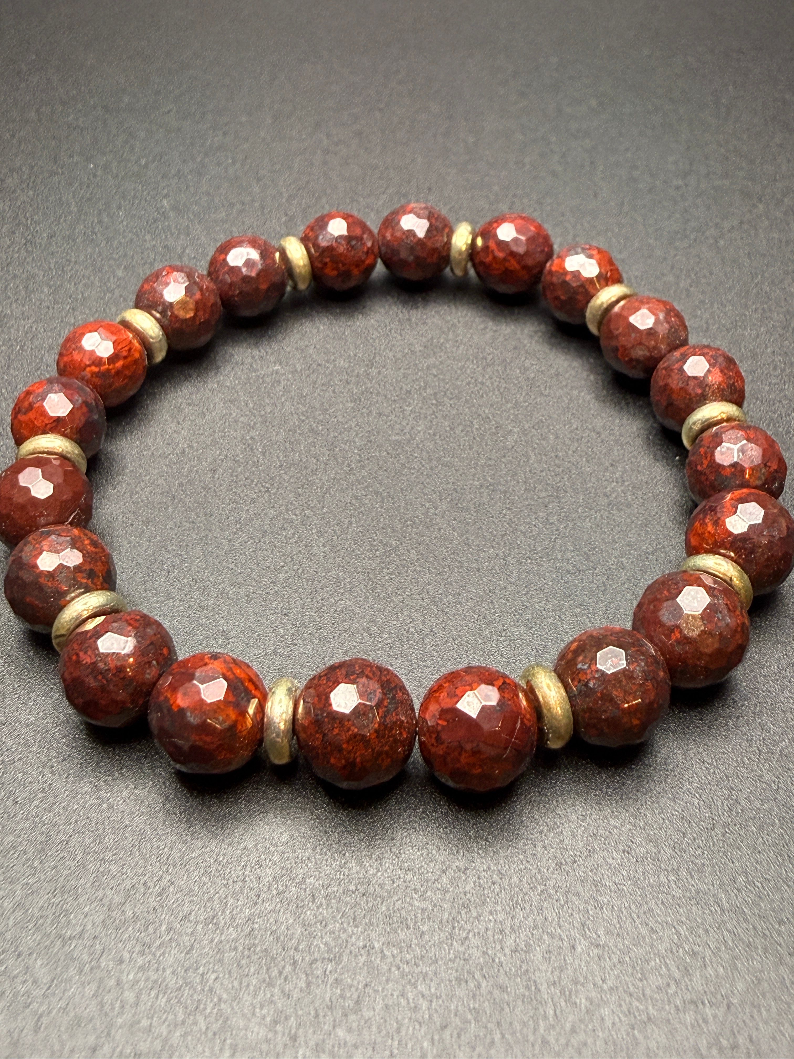 Apple Jasper Bracelet