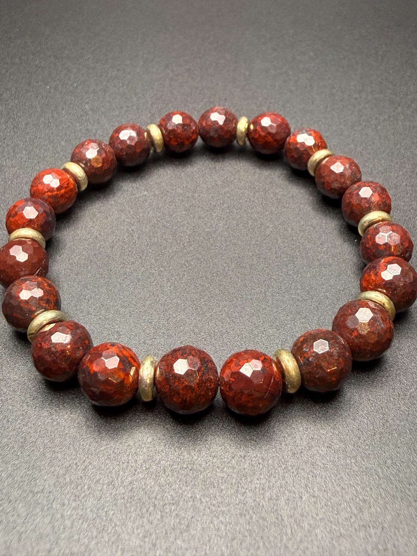 Apple Jasper Bracelet