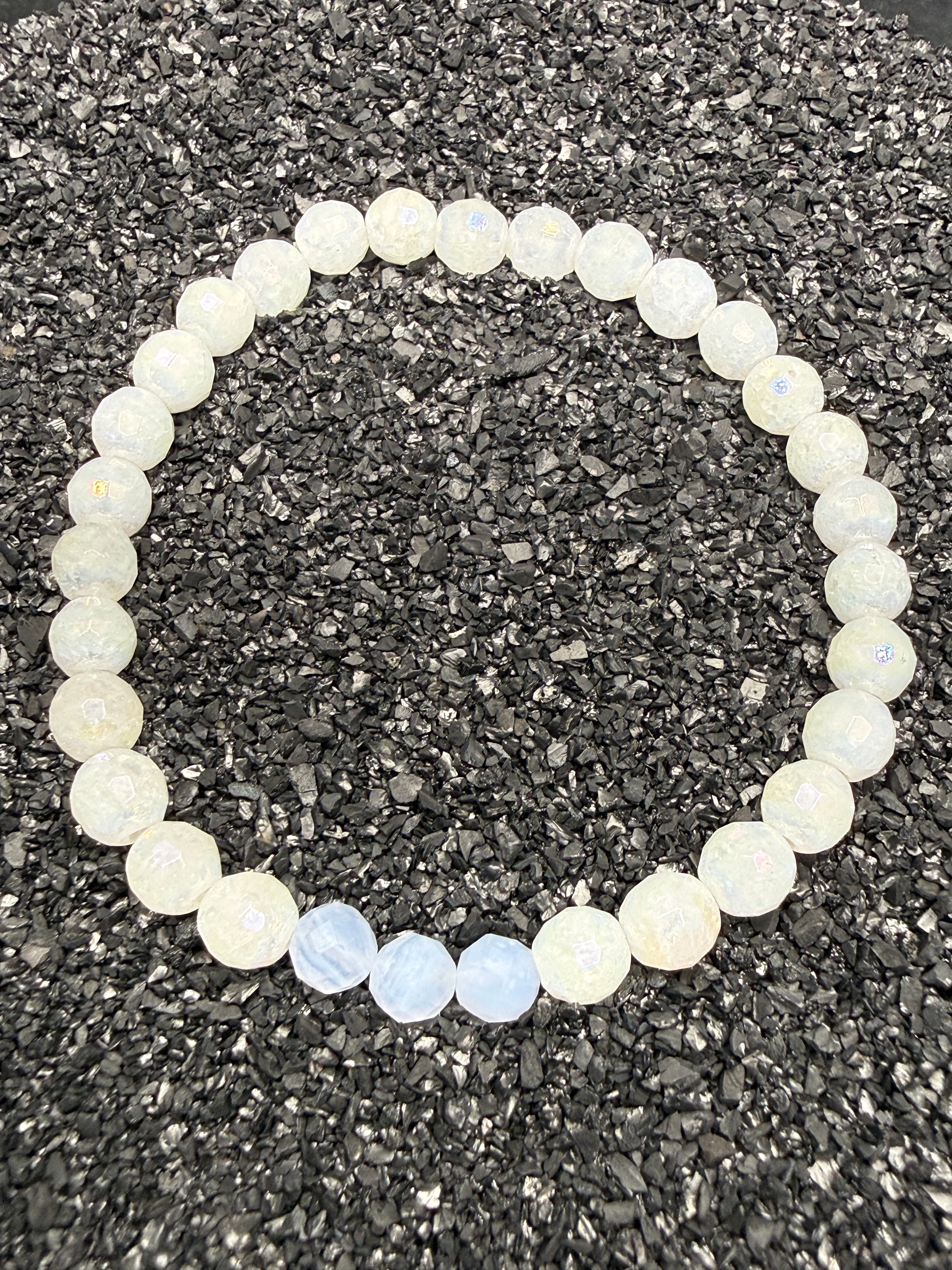 Moonstone and Agate Bracelet — view 3