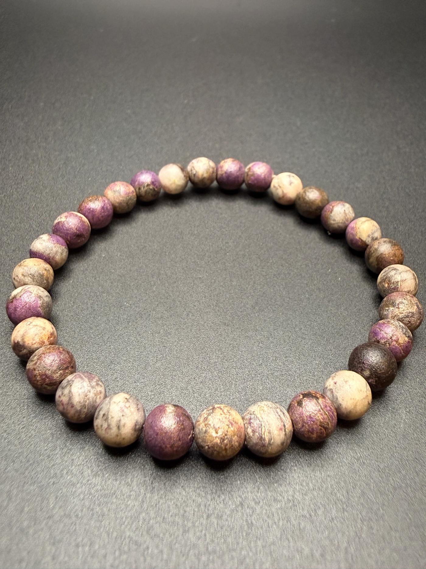 Stichtite Swirl Bracelet