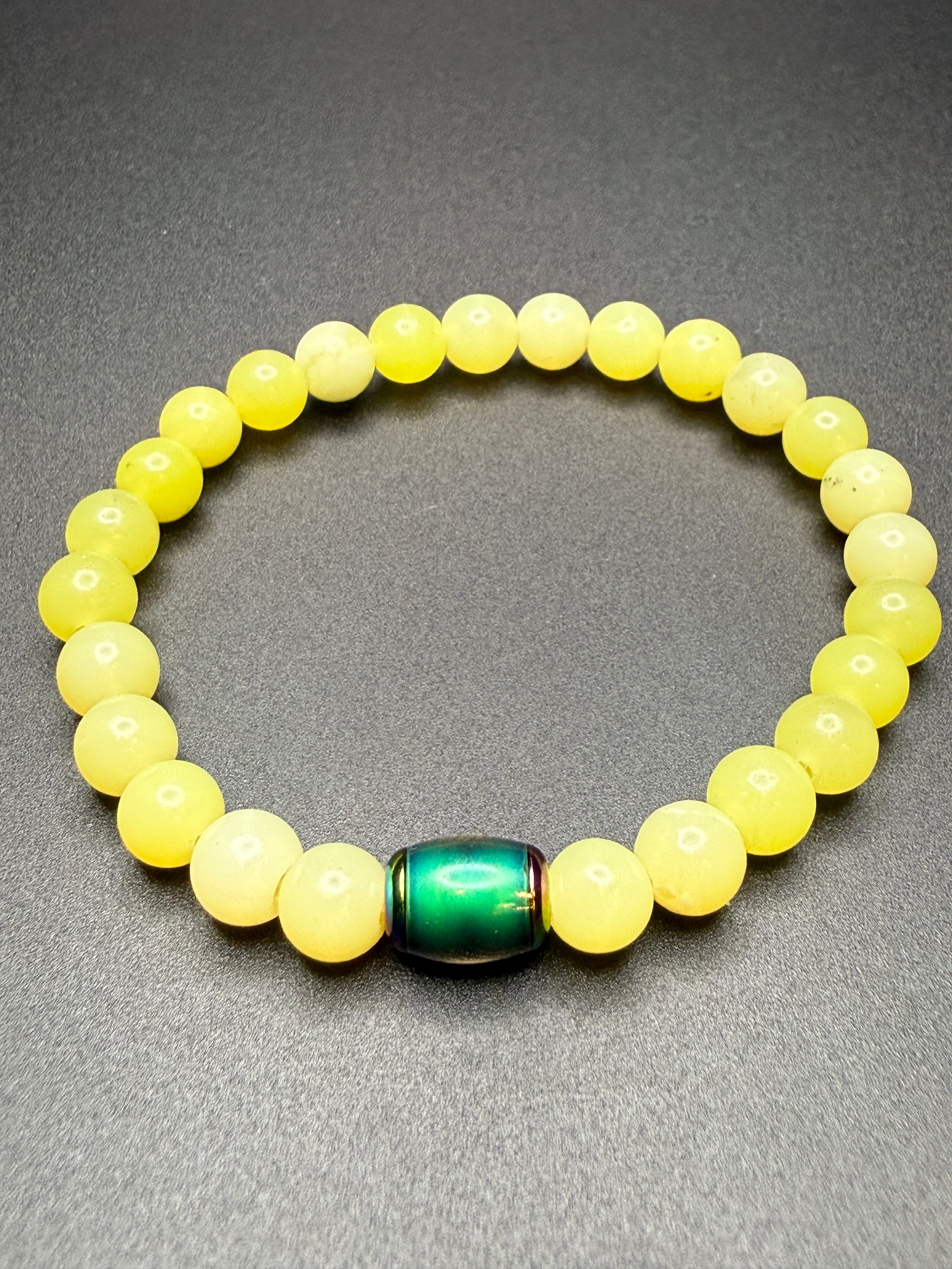 Lemon Jade Mood Bracelet — view 3