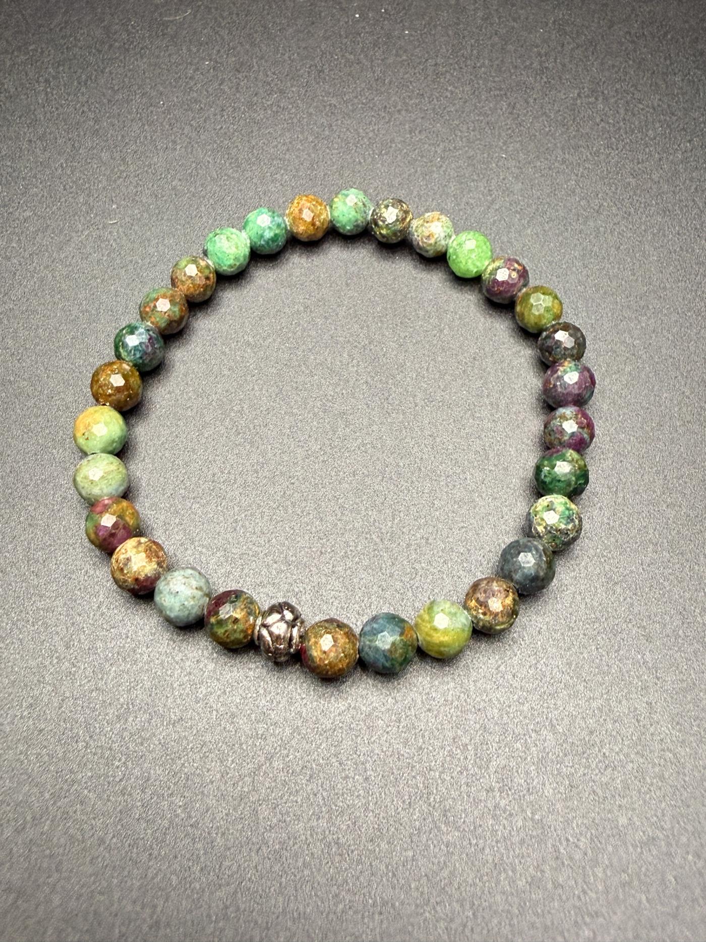 Ruby Zoisite Bracelet