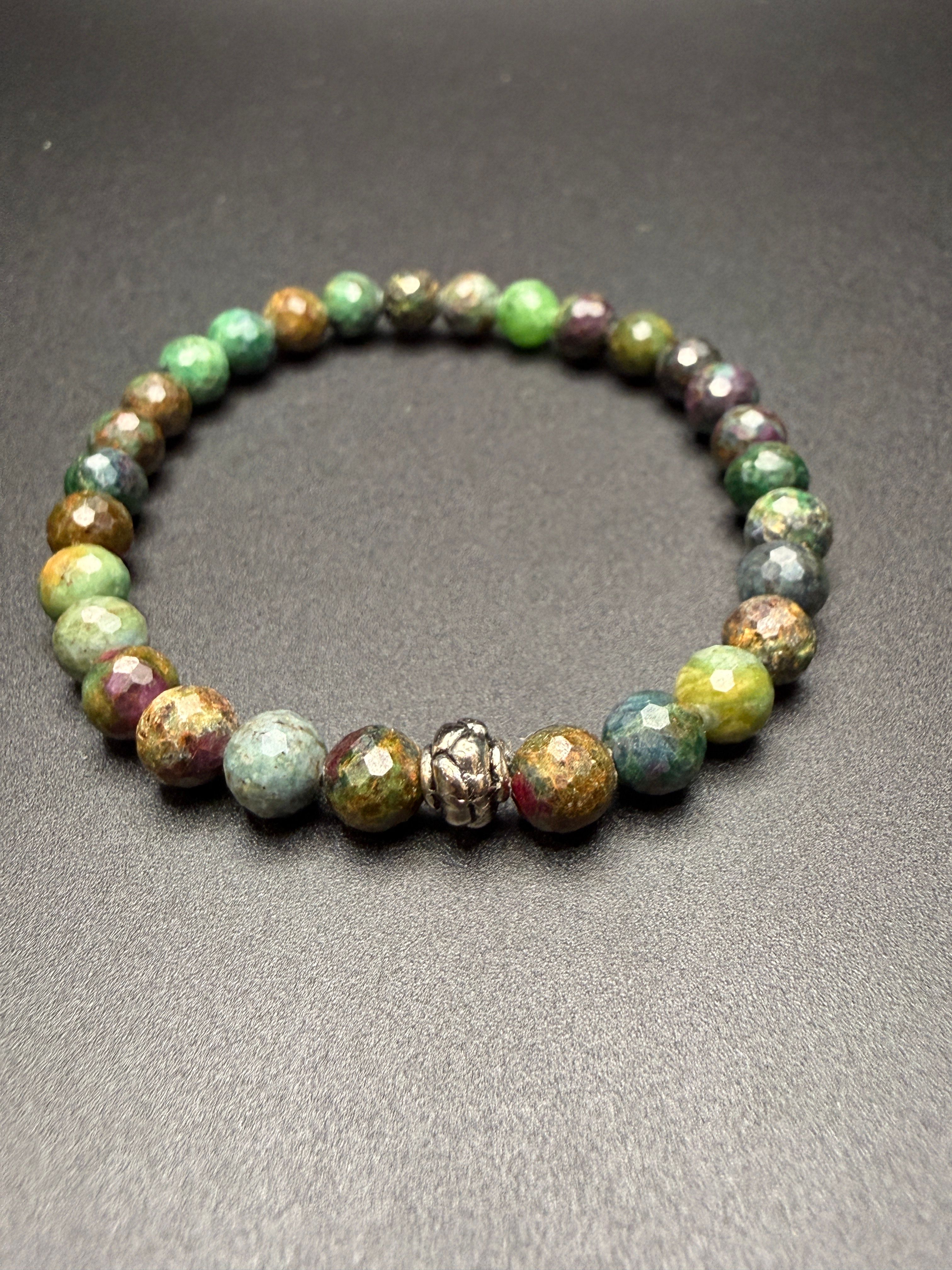 Ruby Zoisite Bracelet — view 2