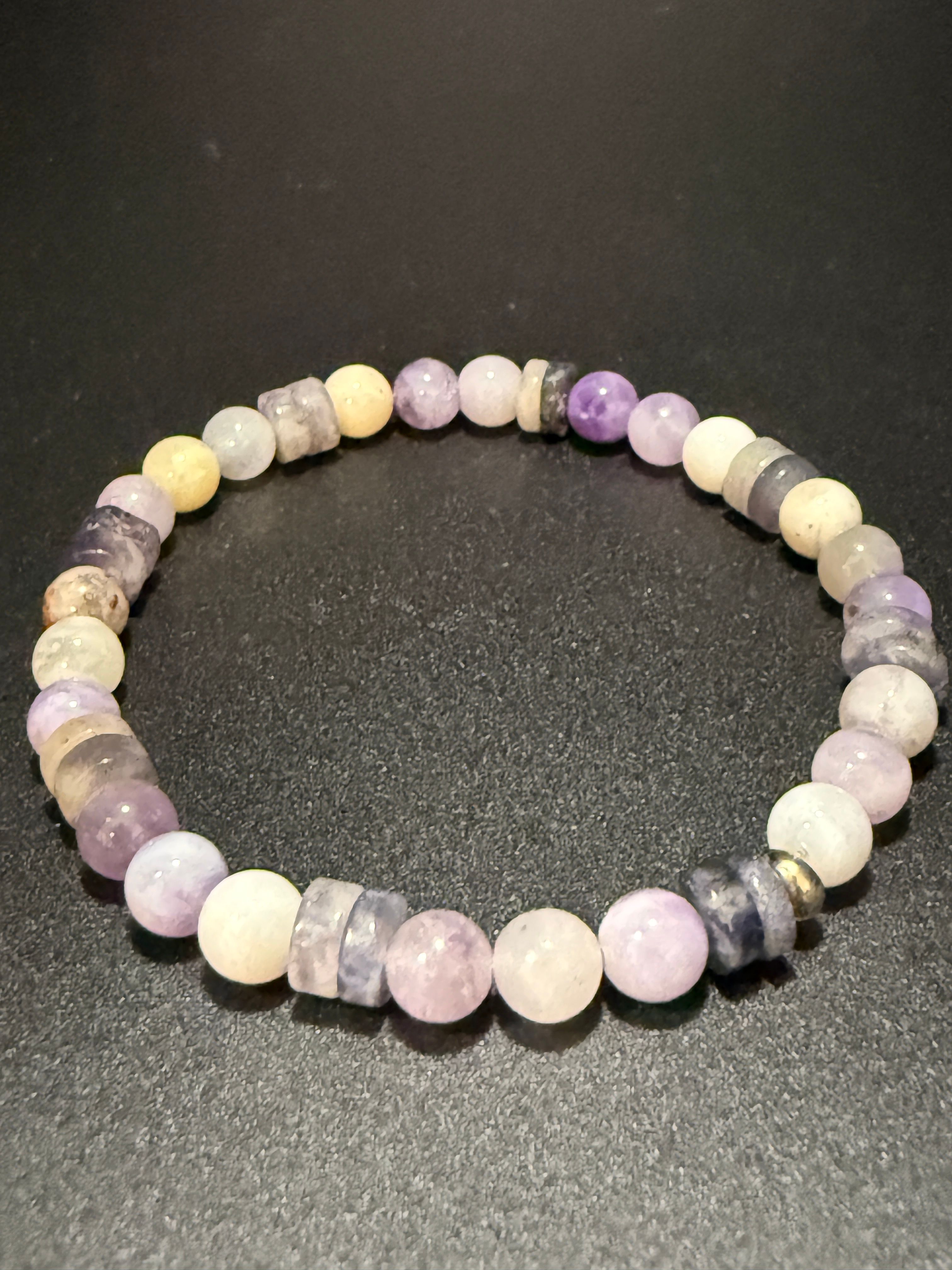 Opal and Iolite Bracelet — view 3