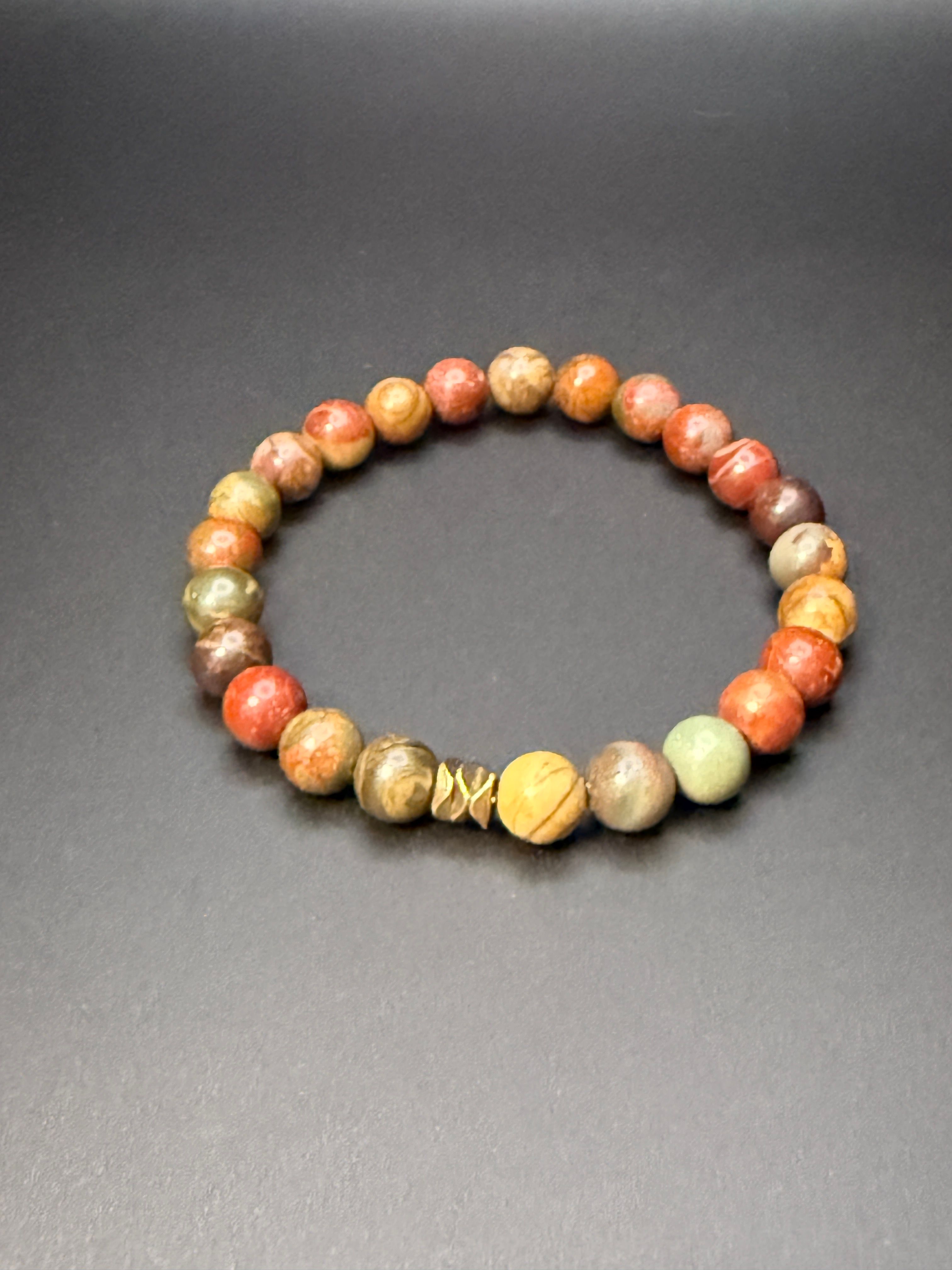 Red Creek Jasper Bracelet — view 3