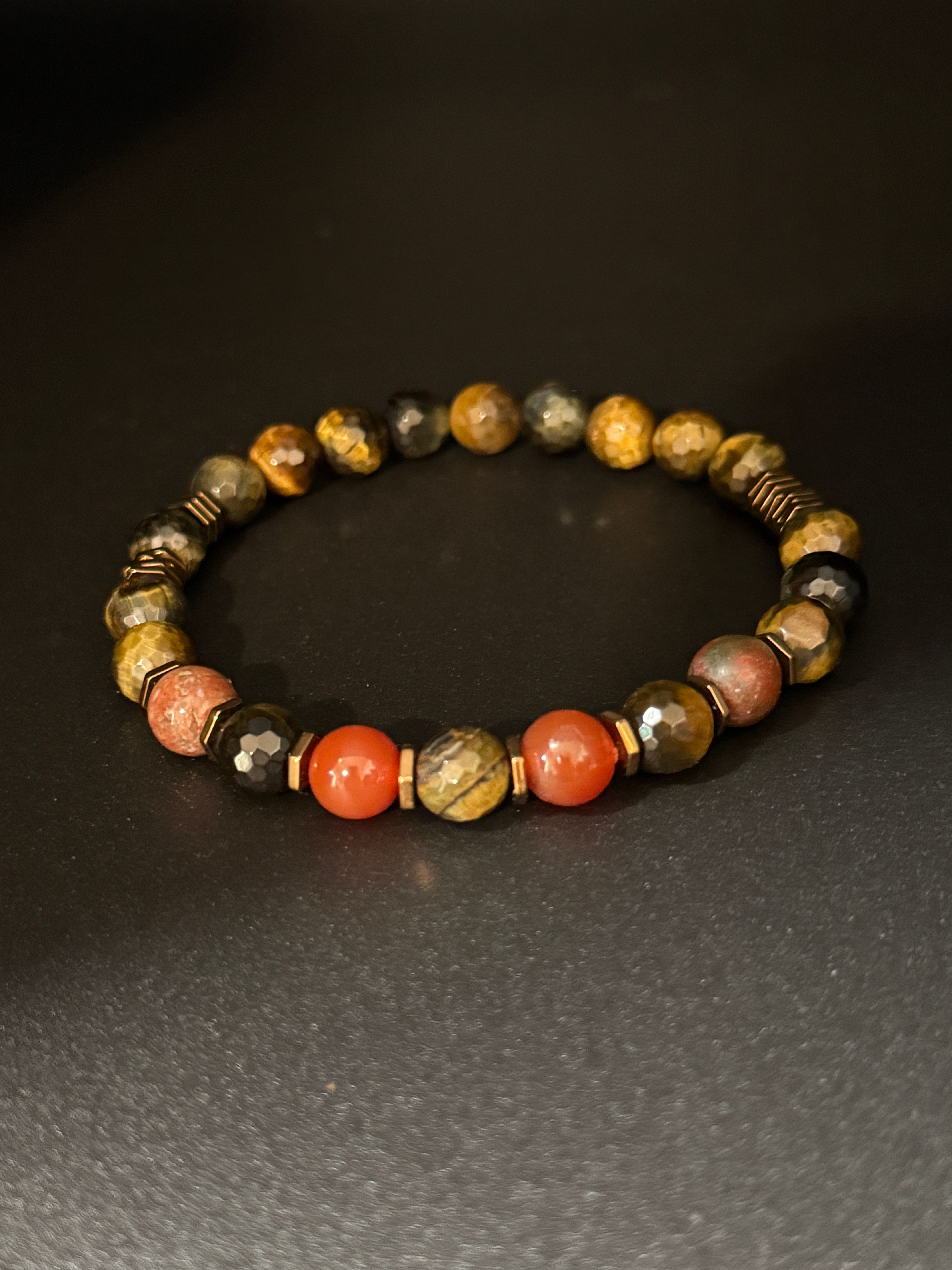 Earth and Fire Bracelet