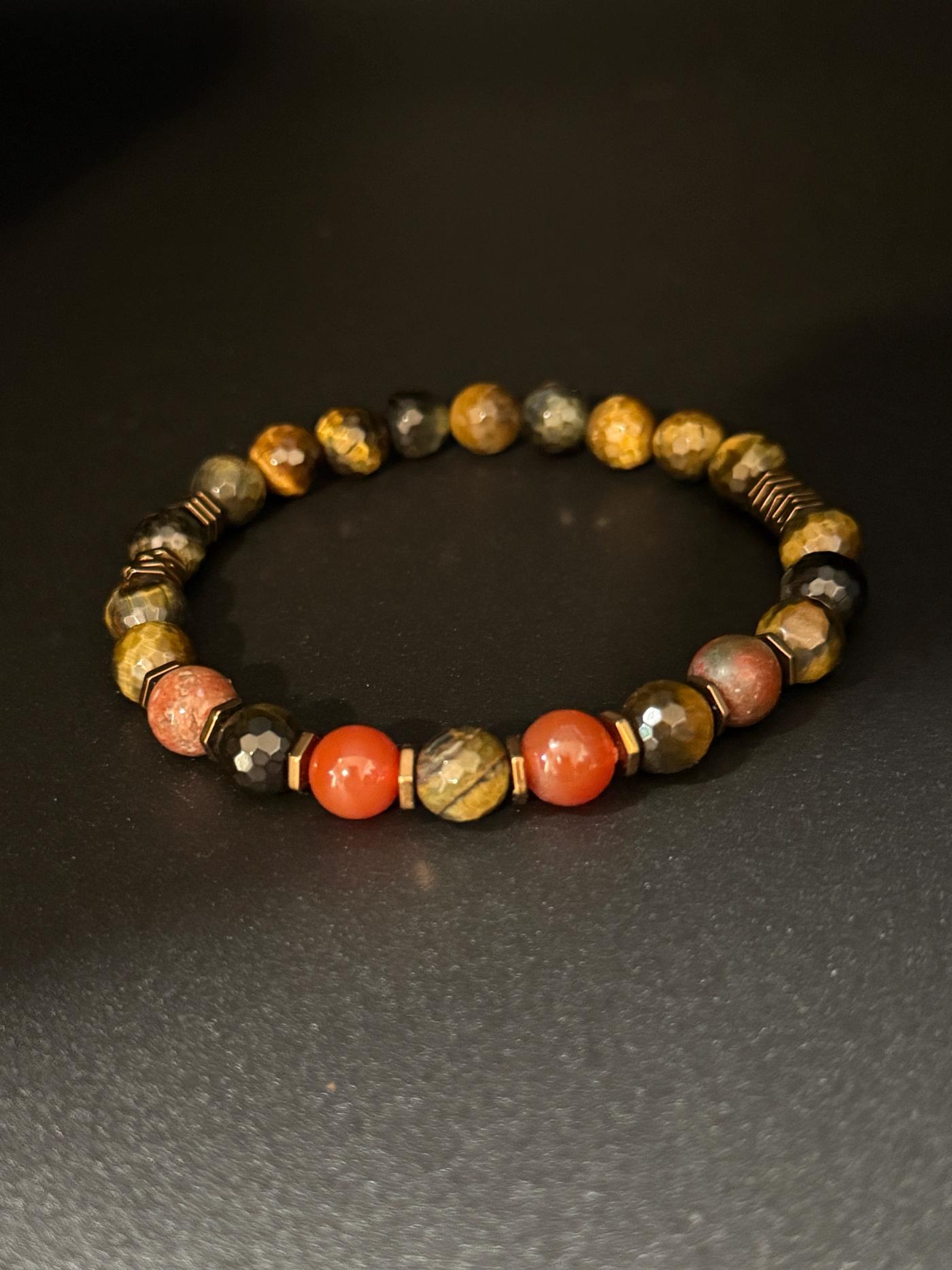 Earth and Fire Bracelet