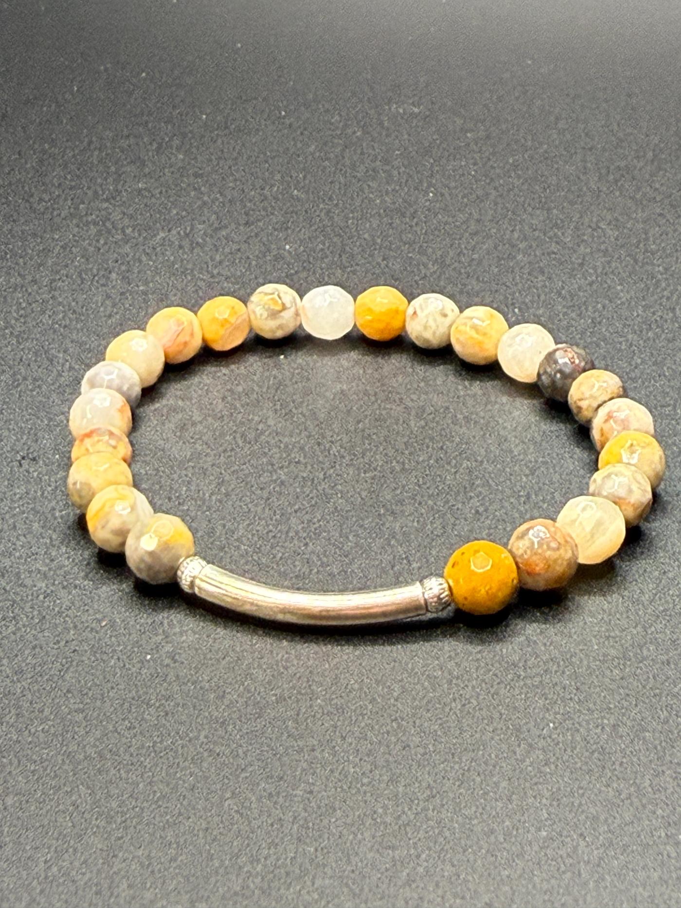 Agate, crazy lace Bracelet — view 2