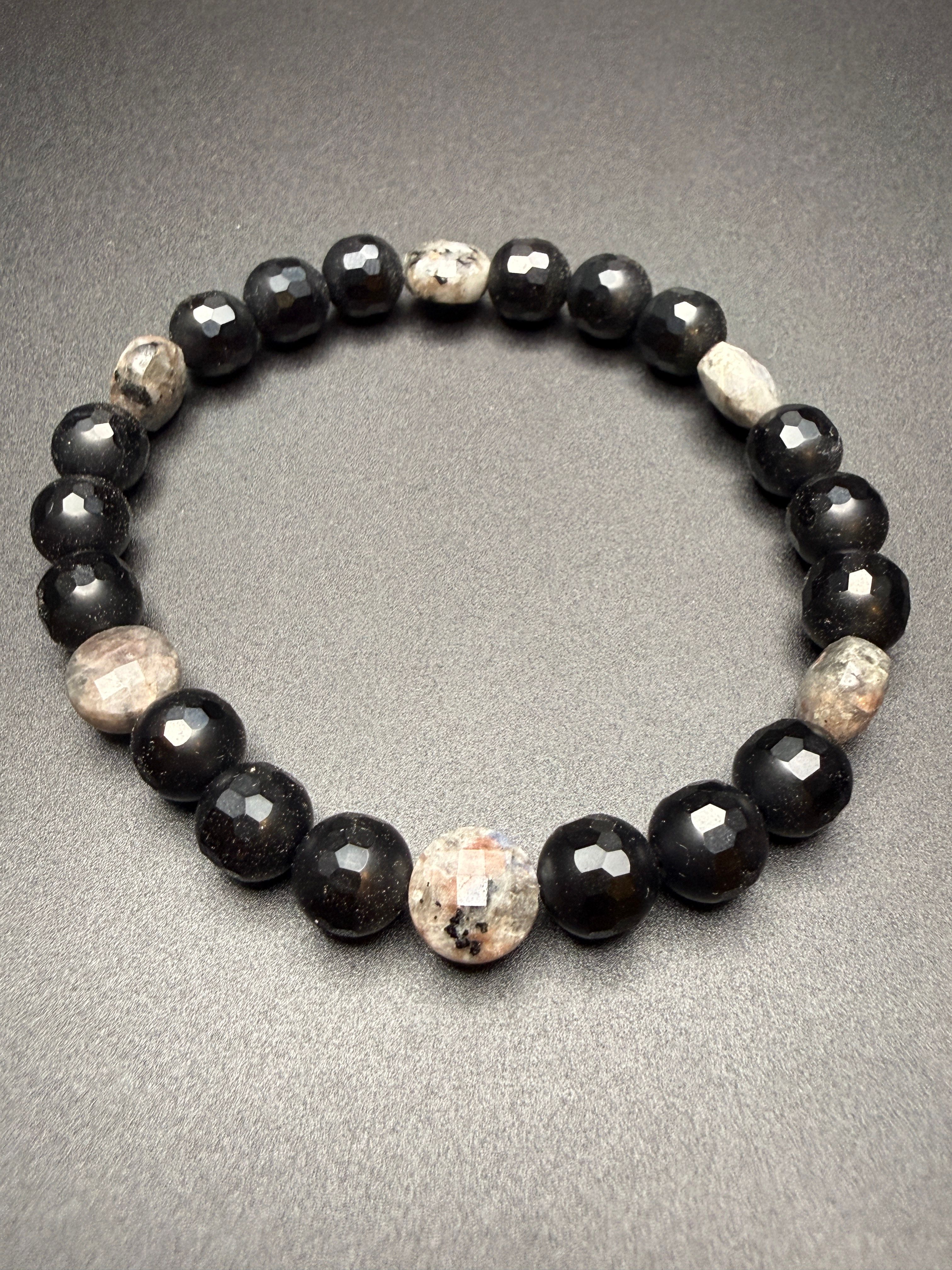 Onyx Yooperlite Bracelet — view 2