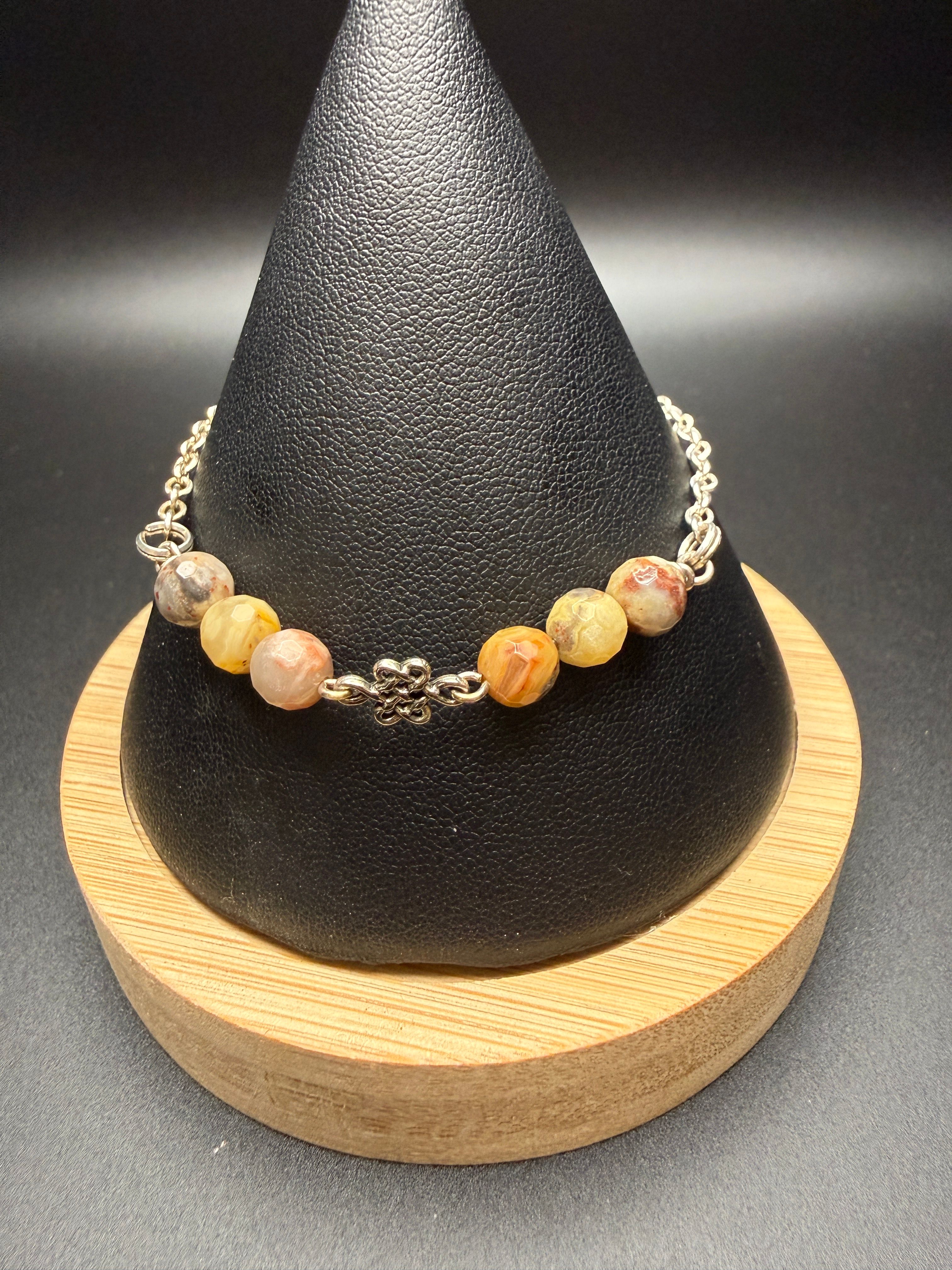 Crazy Lace Agate Bracelet — view 2