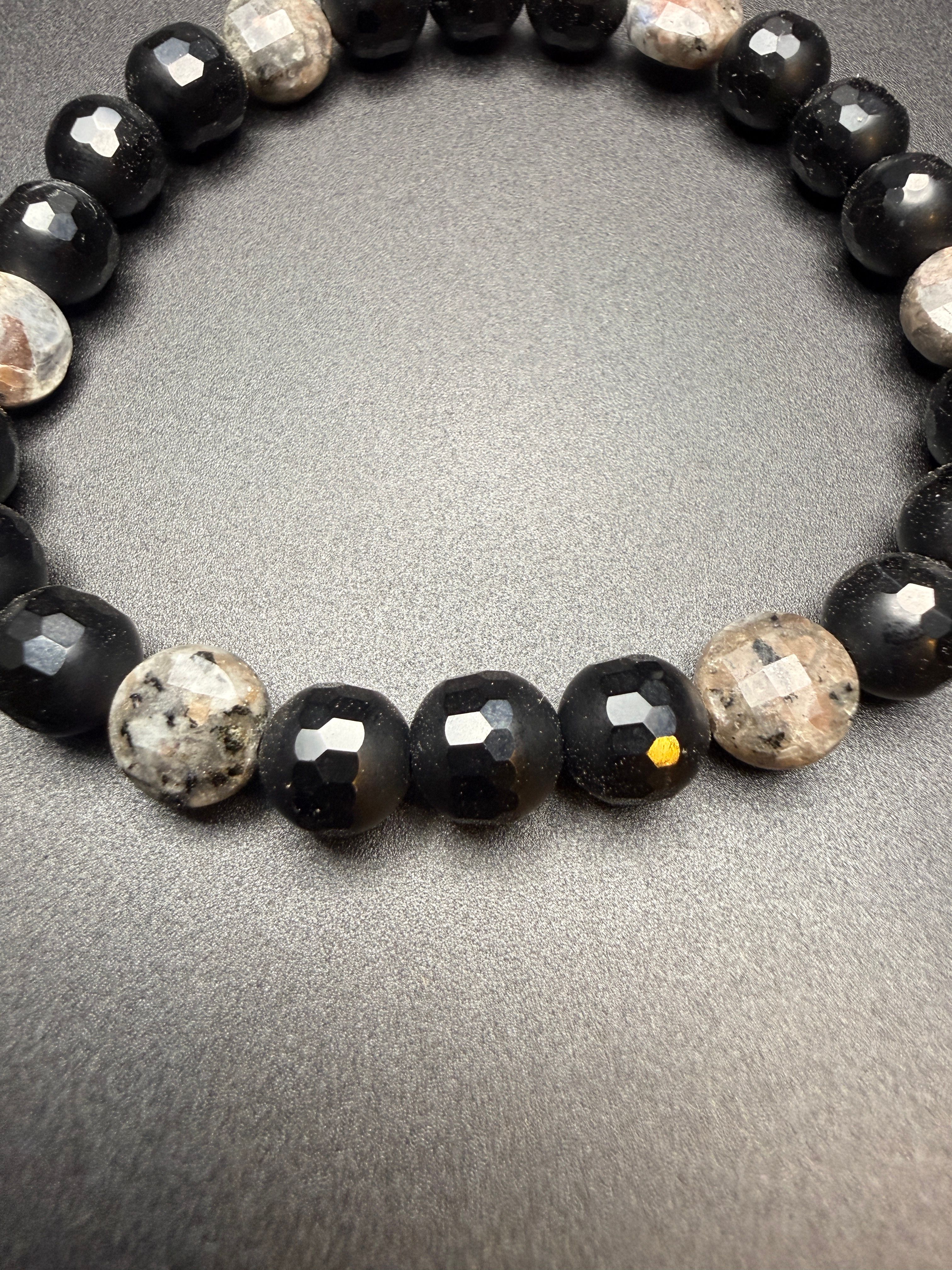 Onyx Yooperlite Bracelet — view 6